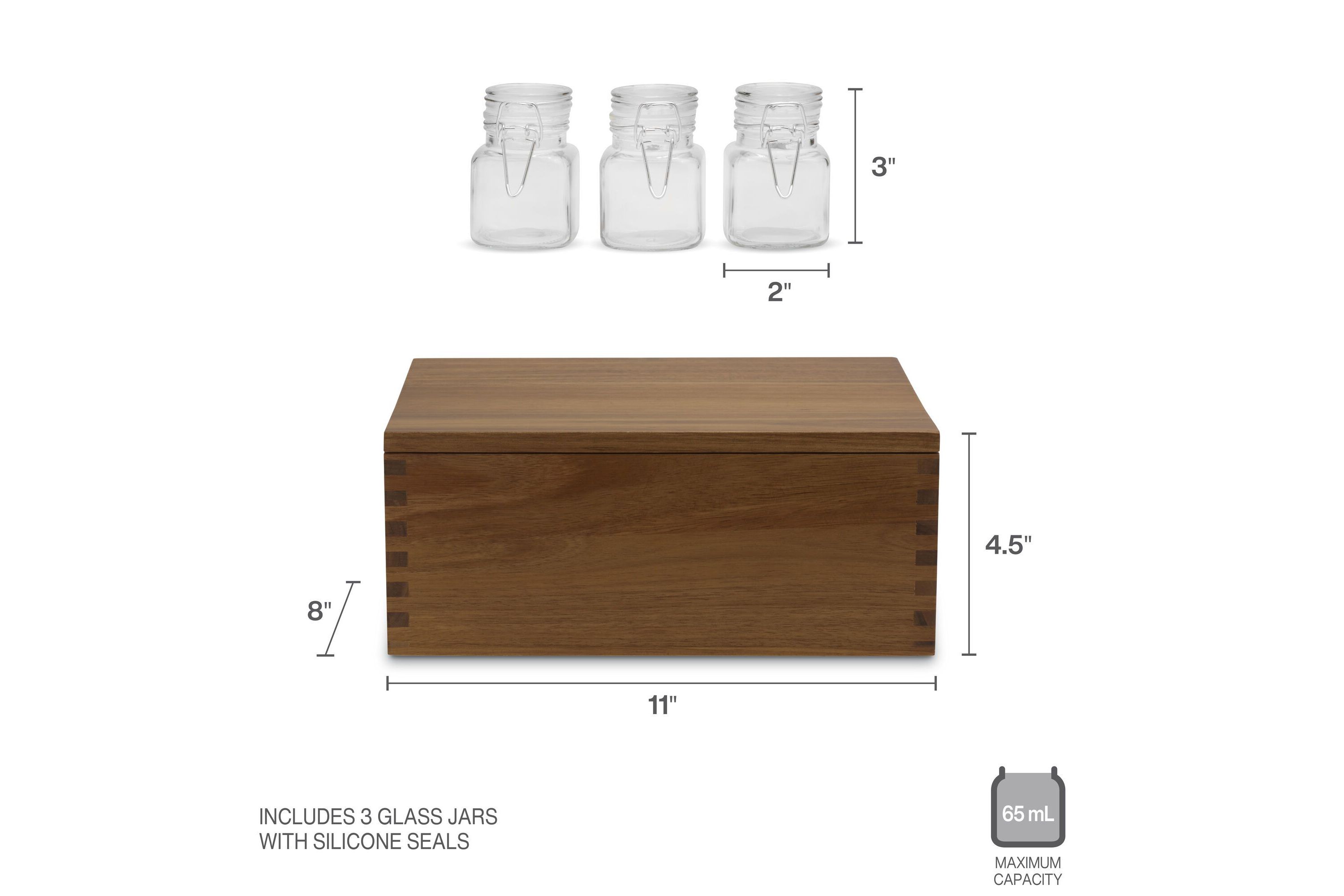Reed Herbal Storage Box