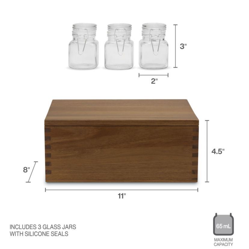 Reed Herbal Storage Box