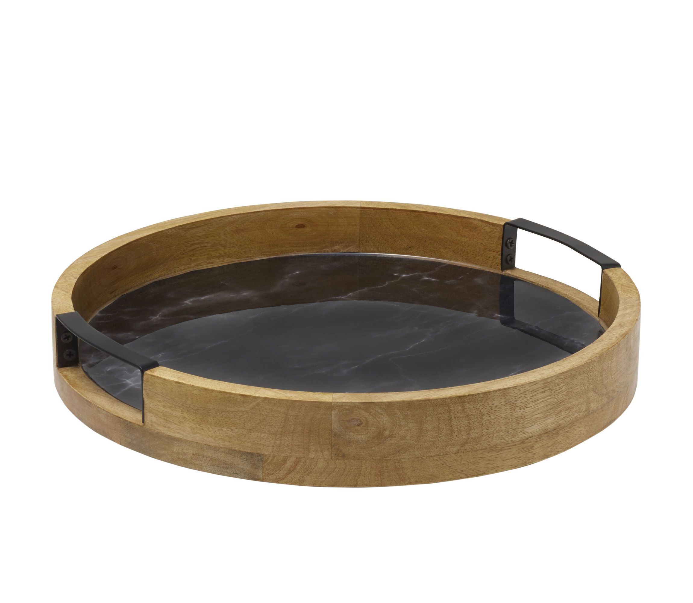 Black Marble Lazy Susan