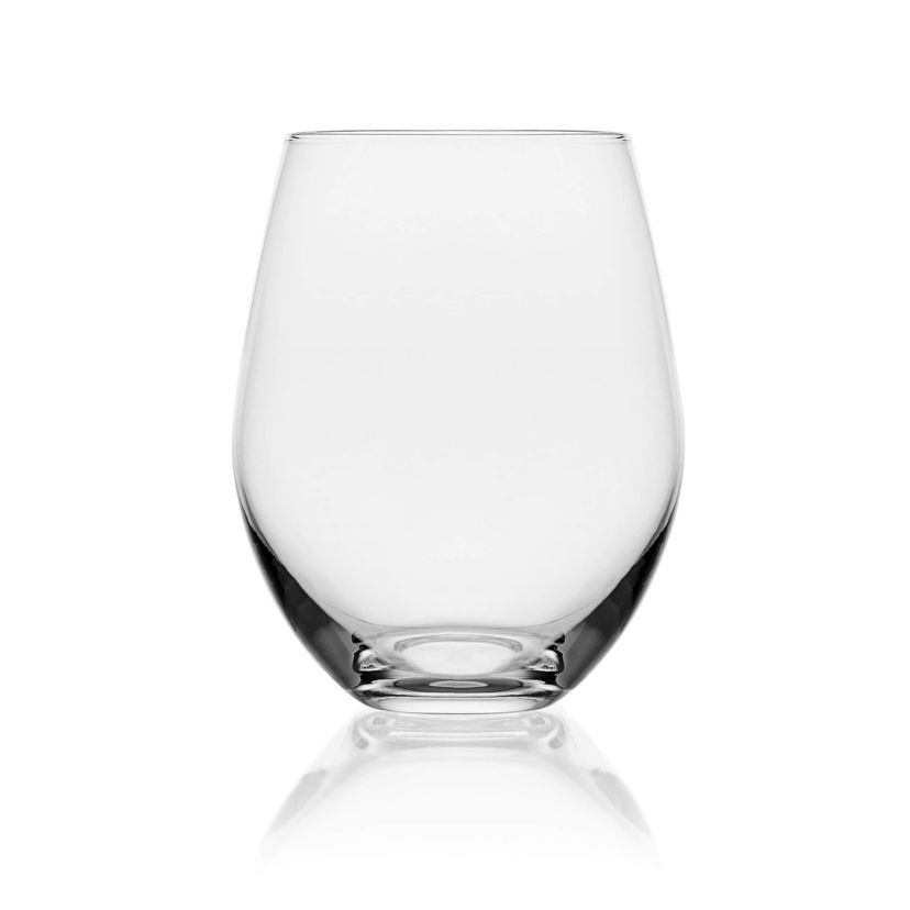Mikasa Samantha Stemless Wine Glass, Set Of 4, 21 Ounce