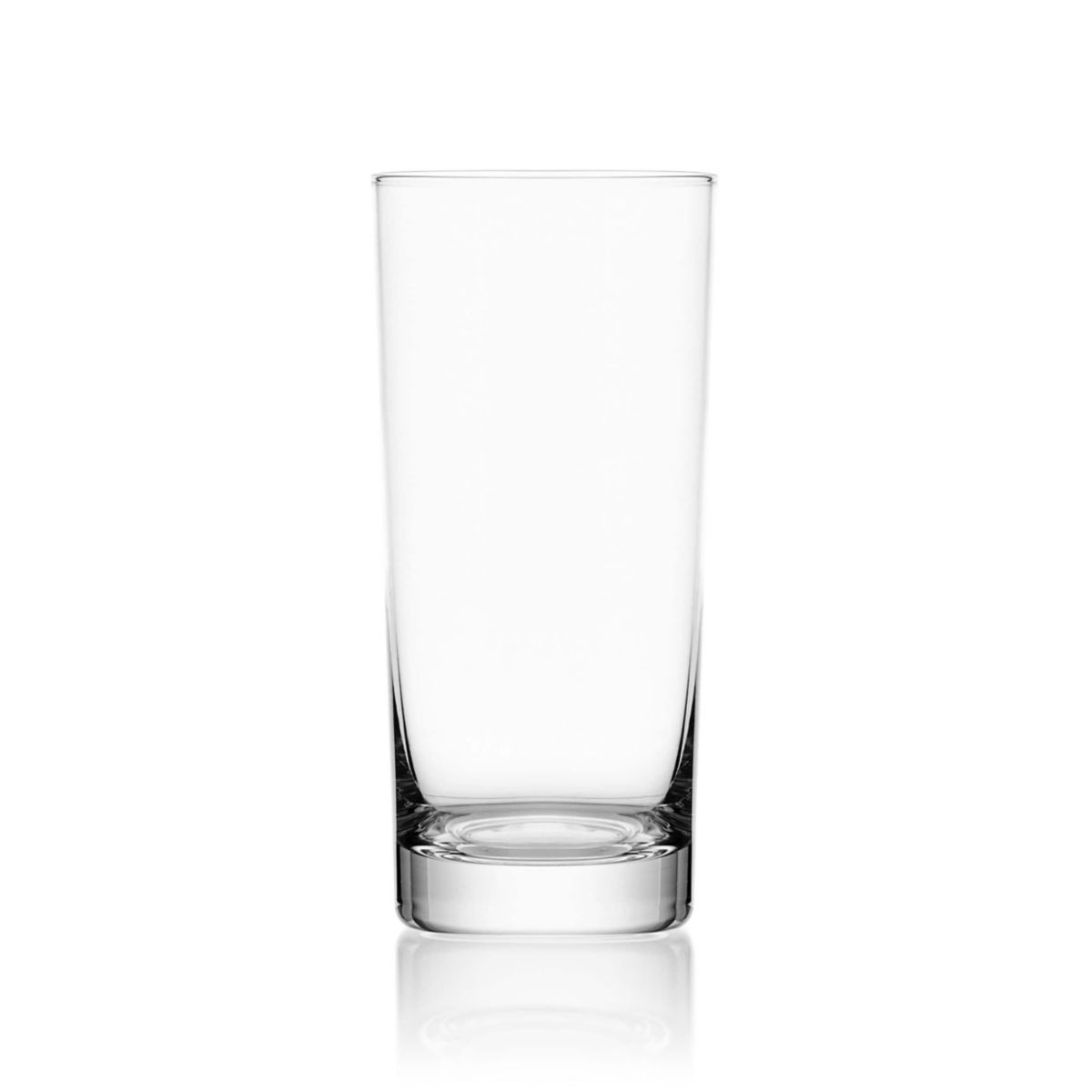 Mikasa Lana Tall Beverage Highball Glass Cups, Set of 4, 16 Ounce, Clear