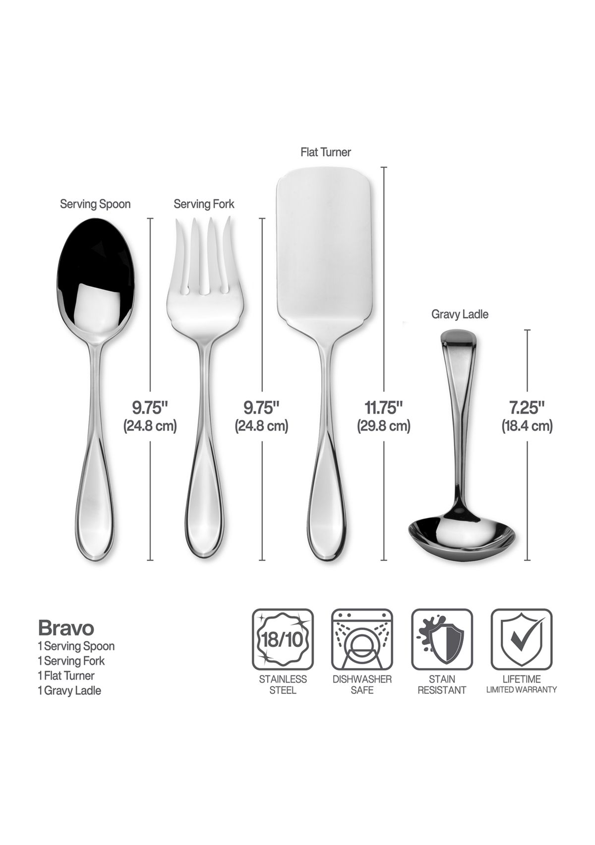 Bravo 52 Piece Flatware Set with Expanding Caddy