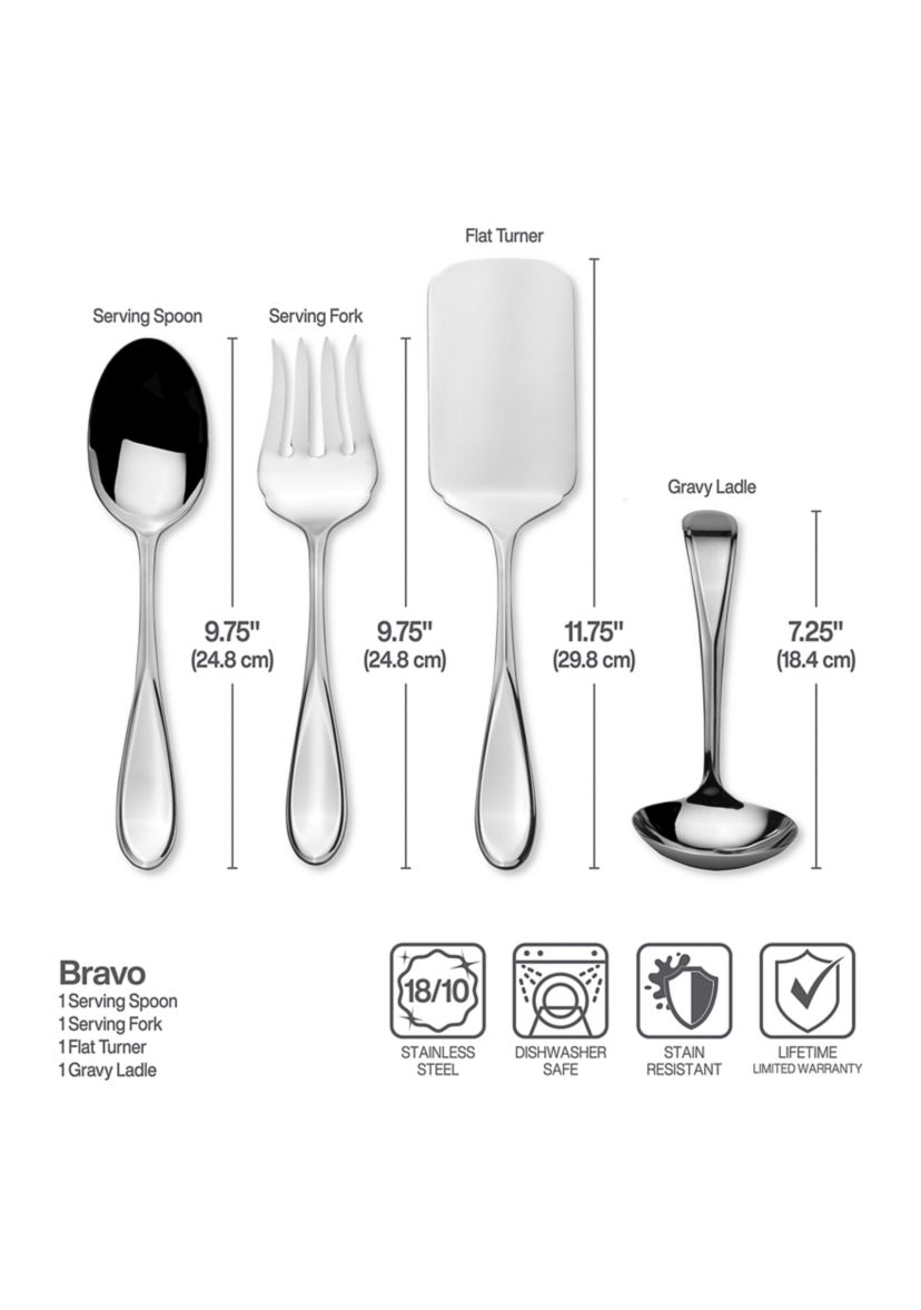Bravo 52 Piece Flatware Set with Expanding Caddy
