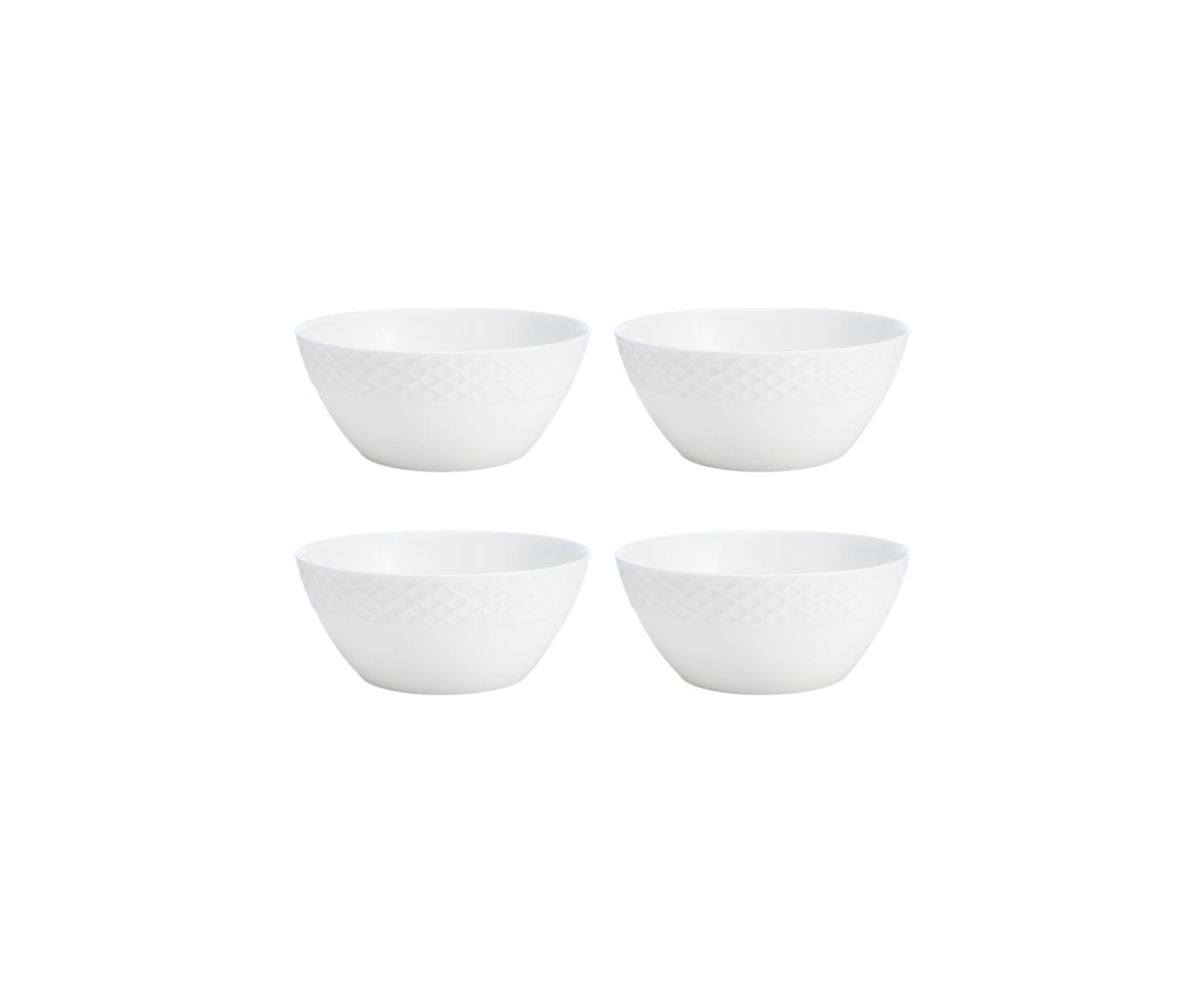 Trellis Appetizer Bowls - Set of 4