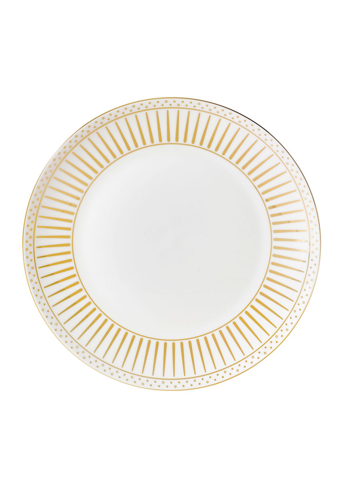Metallic Holiday 9" Salad Plate
