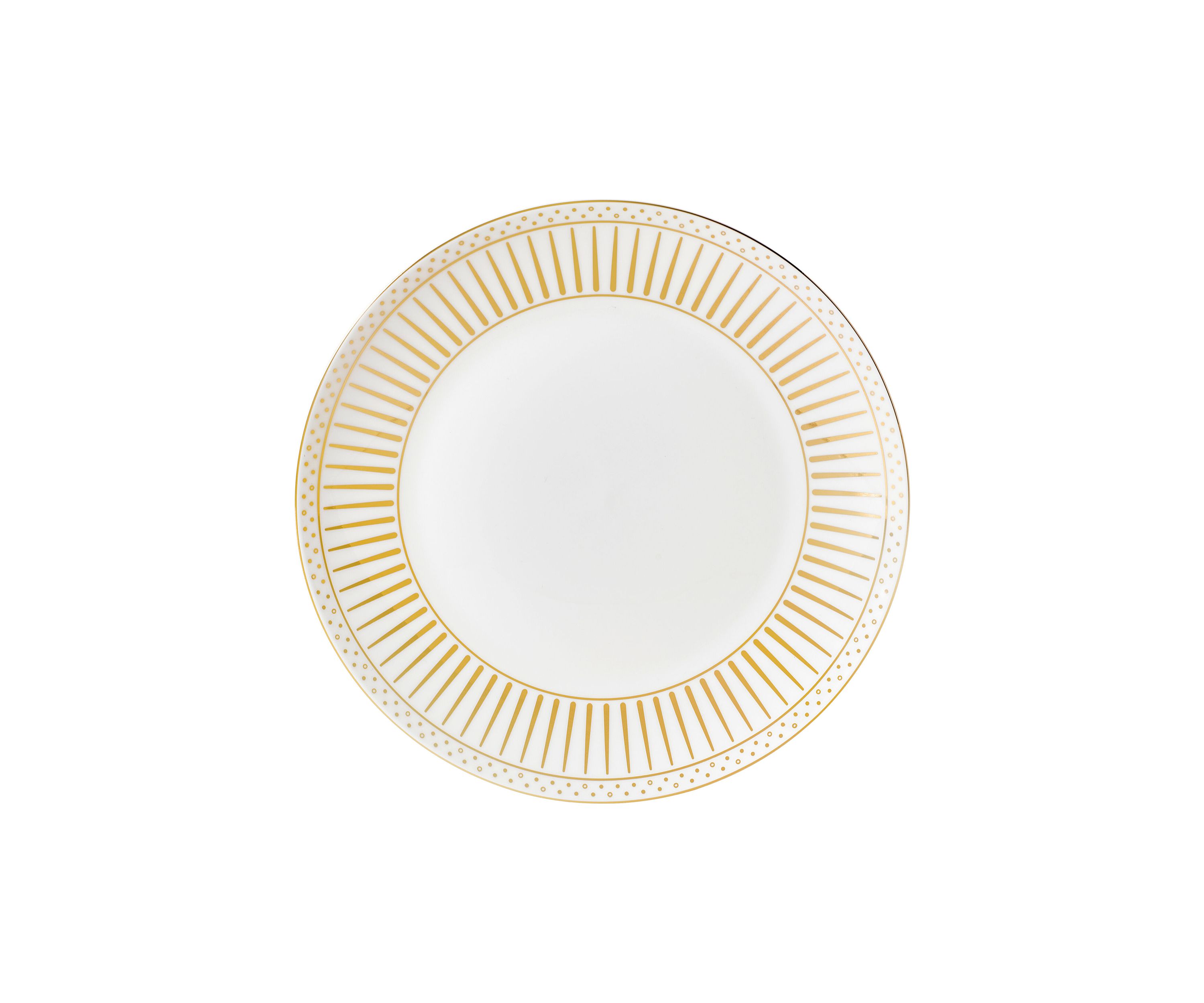 Metallic Holiday 9" Salad Plate