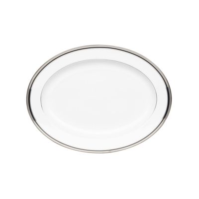 Noritake Austin Platinum Oval Platter, 16"