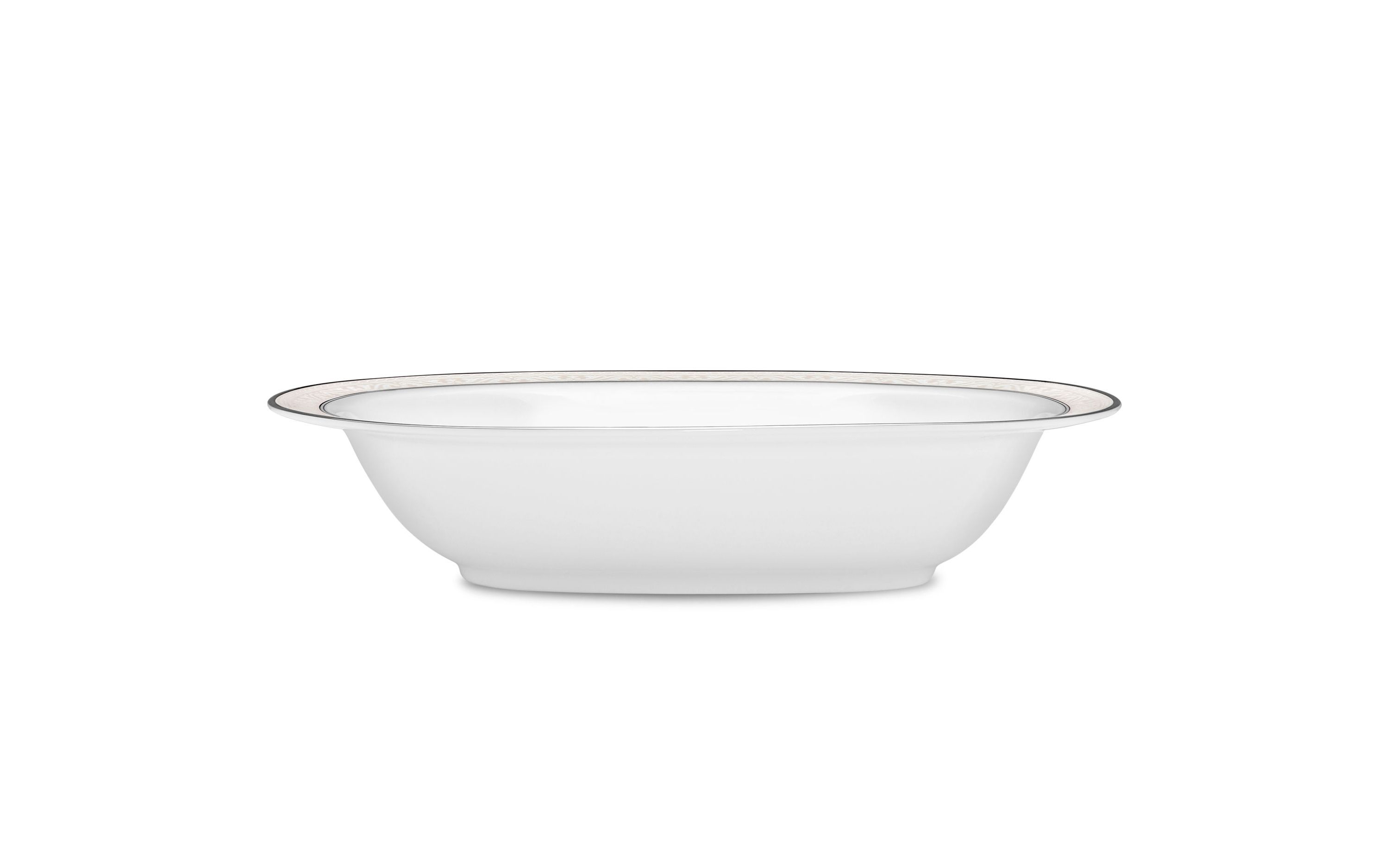 Montvale Platinum Oval Vegetable Bowl, 10-1/2", 24 oz.