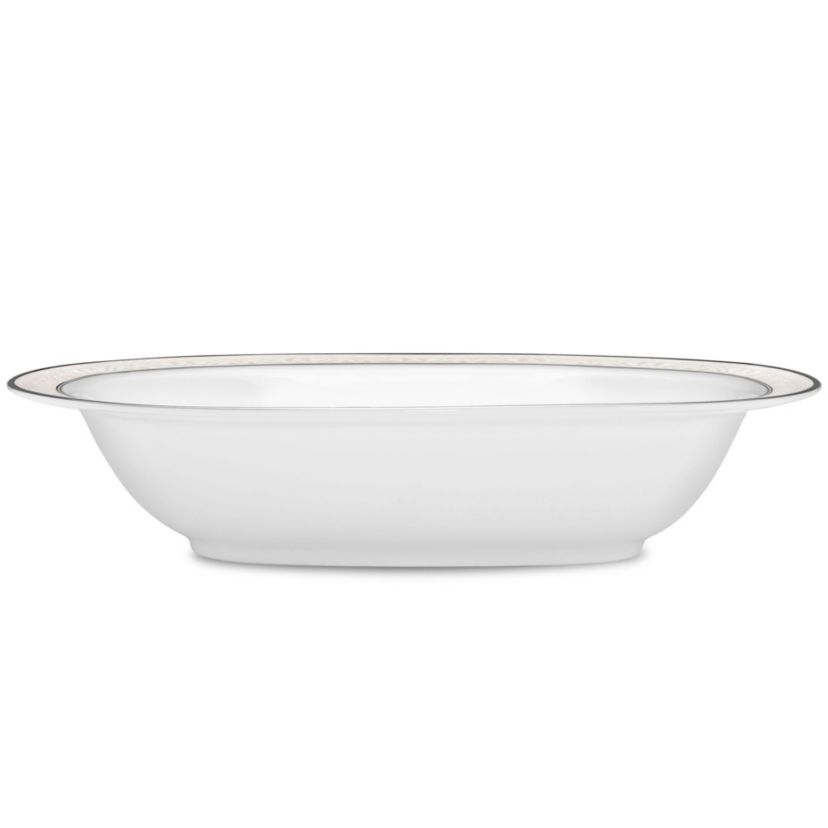 Montvale Platinum Oval Vegetable Bowl, 10-1/2", 24 oz.