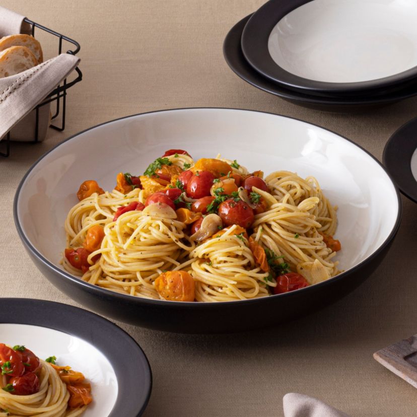 Colorwave Graphite 5-Piece Pasta Salad Set