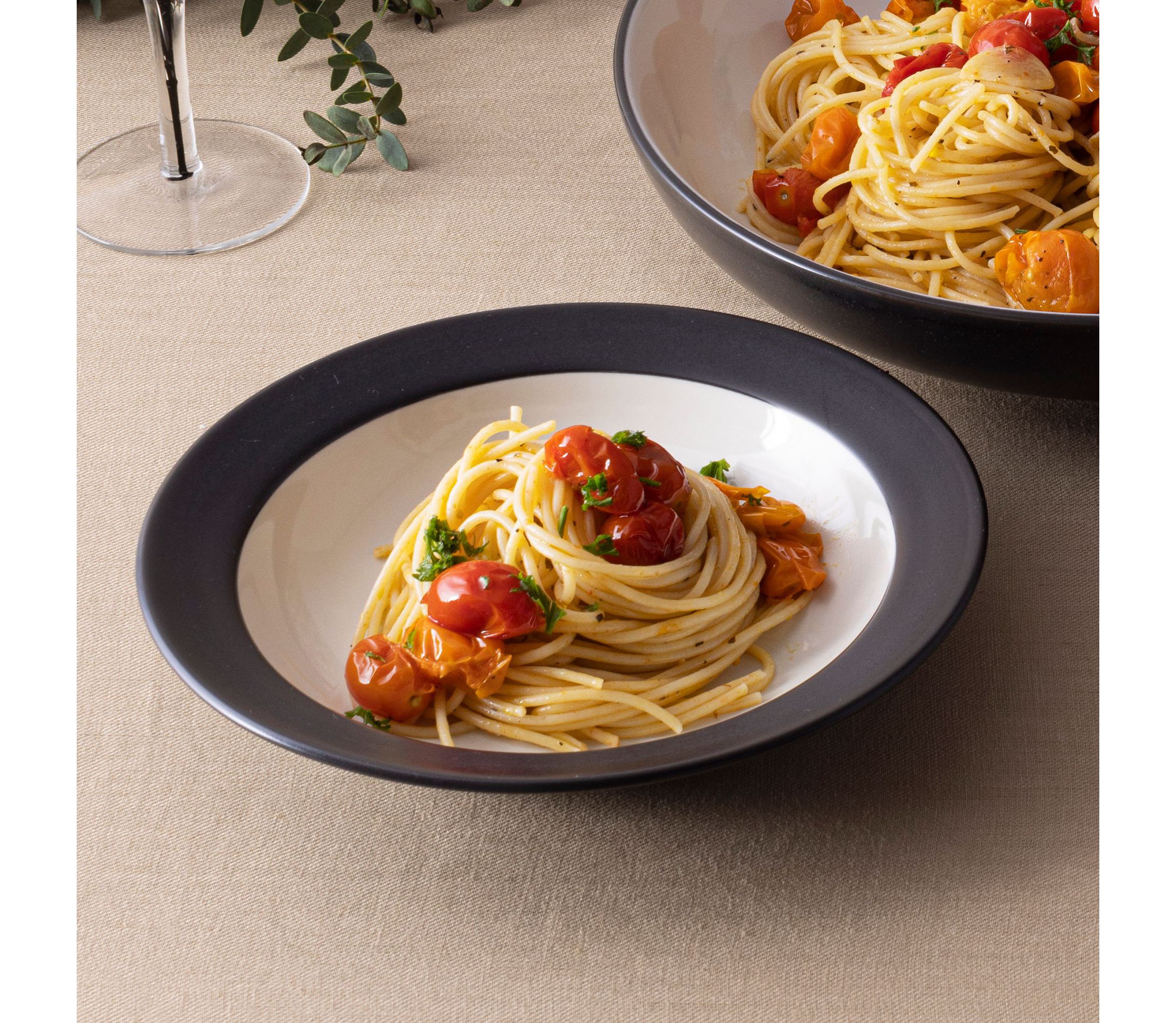 Colorwave Graphite 5-Piece Pasta Salad Set