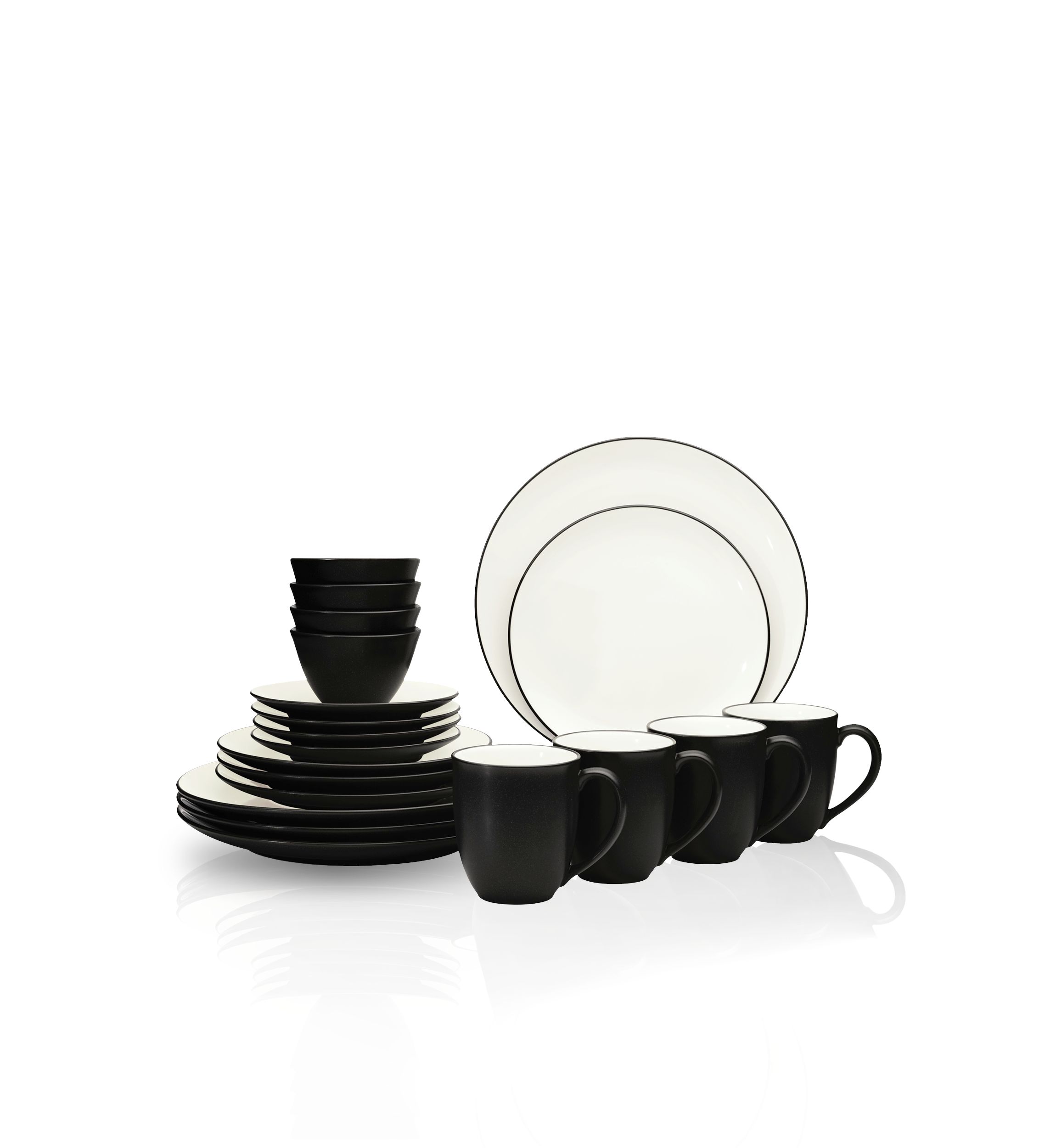 Colorwave 20-Piece Dinnerware Set, Service for 4