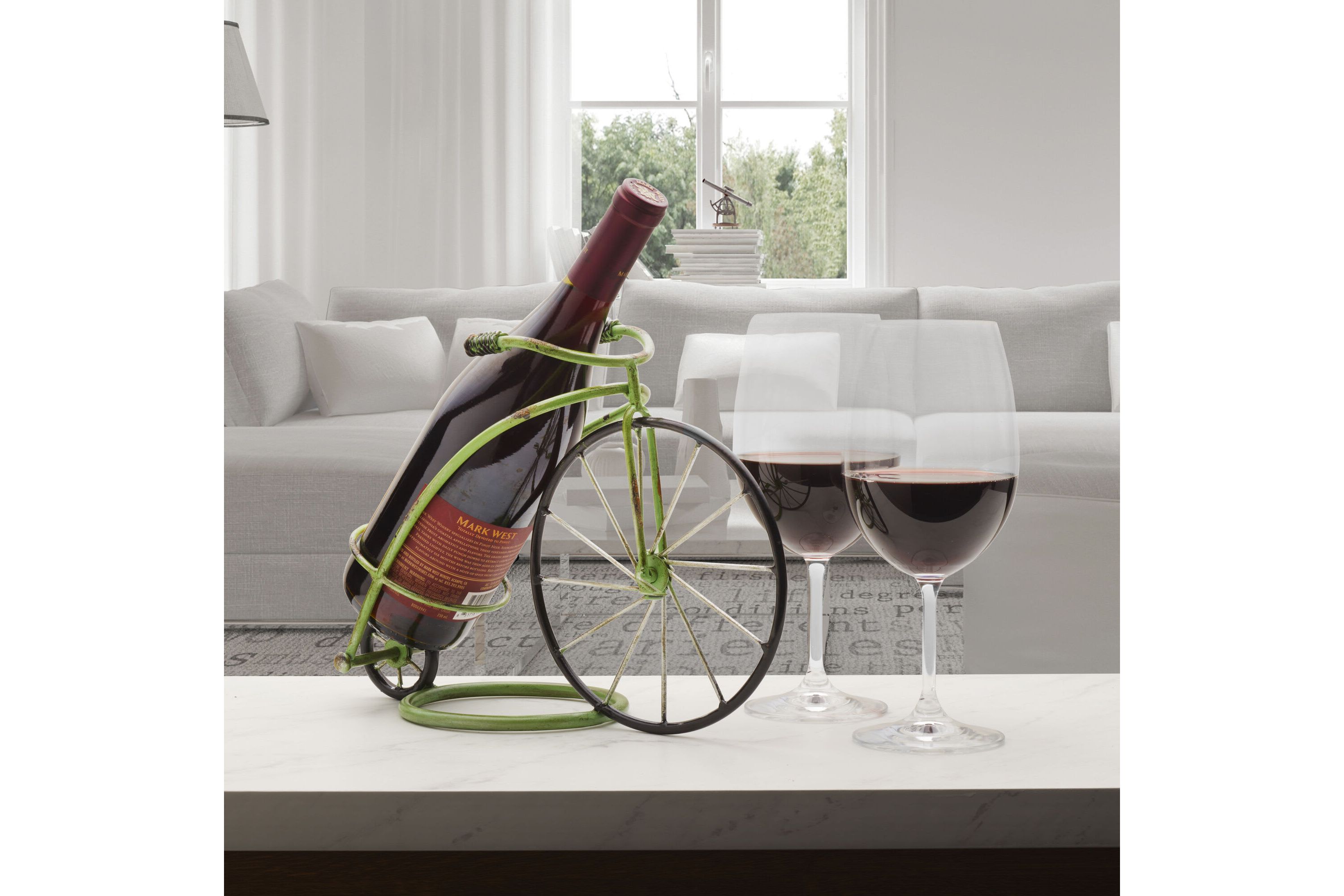 12-inx9-in Metal Bicycle Wind Holder