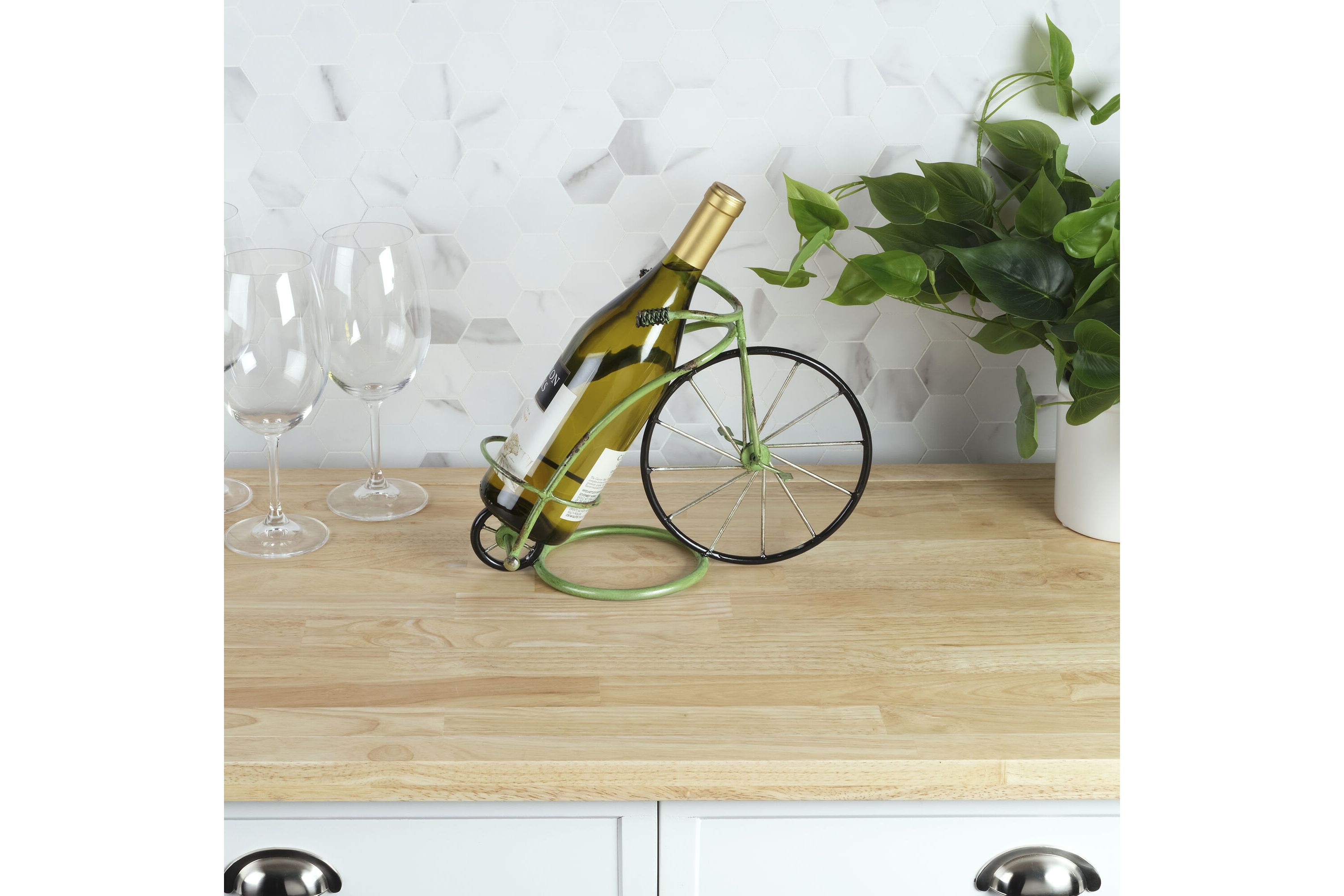 12-inx9-in Metal Bicycle Wind Holder