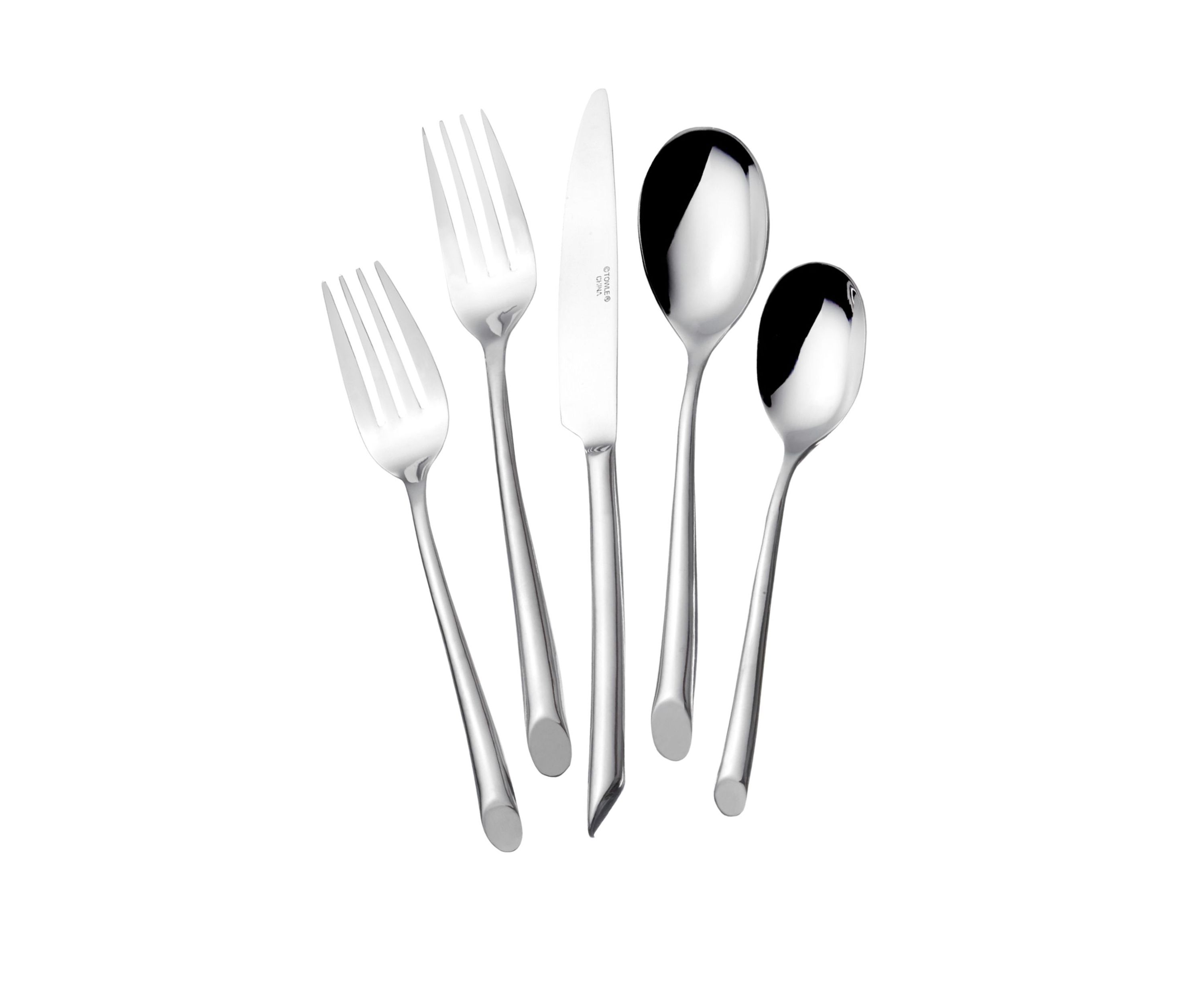 Forged Wave 20-Piece Flatware Set