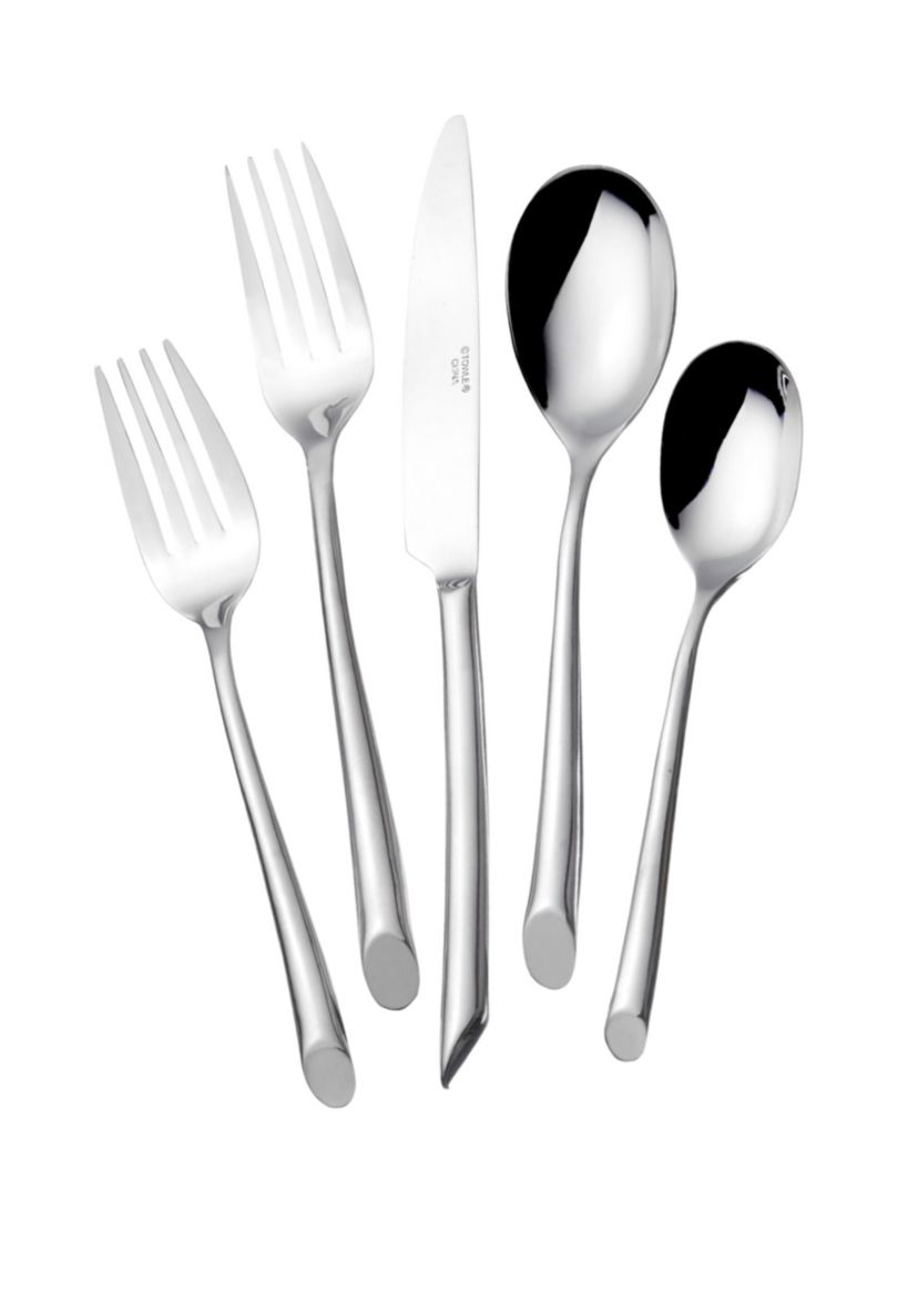 Forged Wave 20-Piece Flatware Set