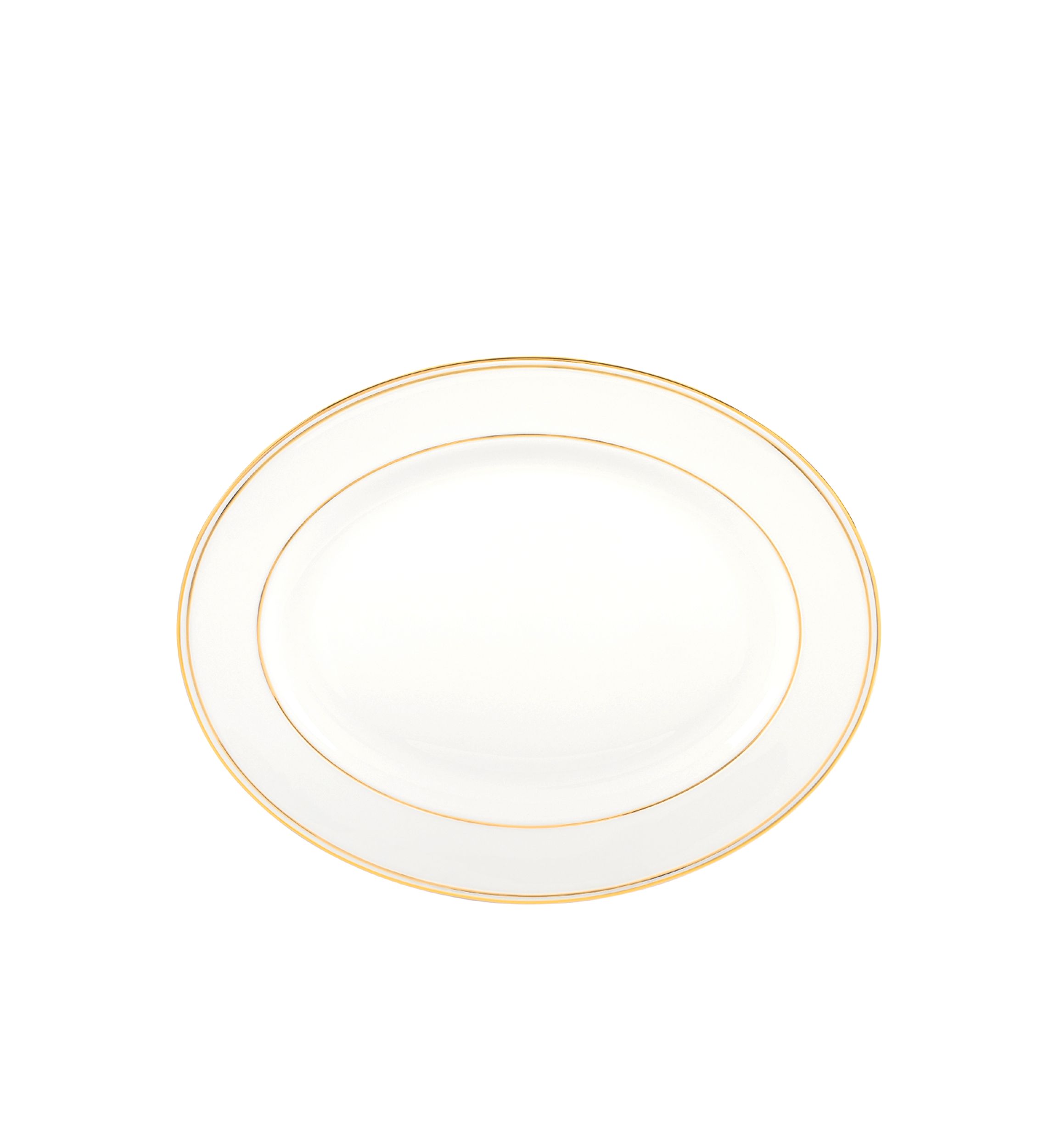 Federal Gold Oval Platter
