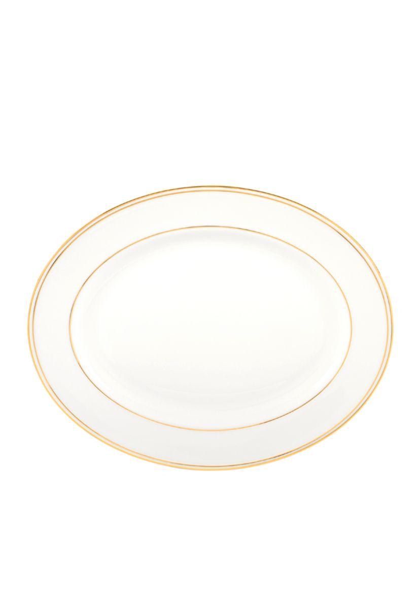 Federal Gold Oval Platter