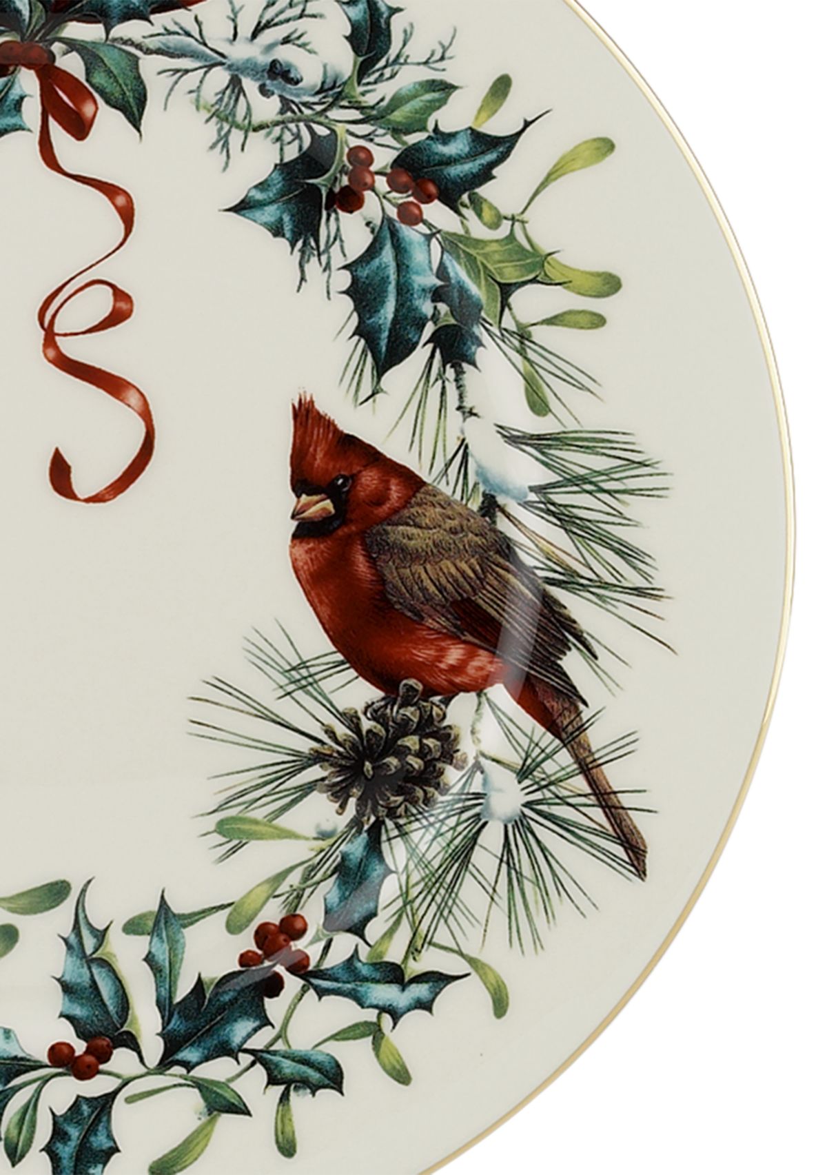 Winter Greetings Dinner Plate