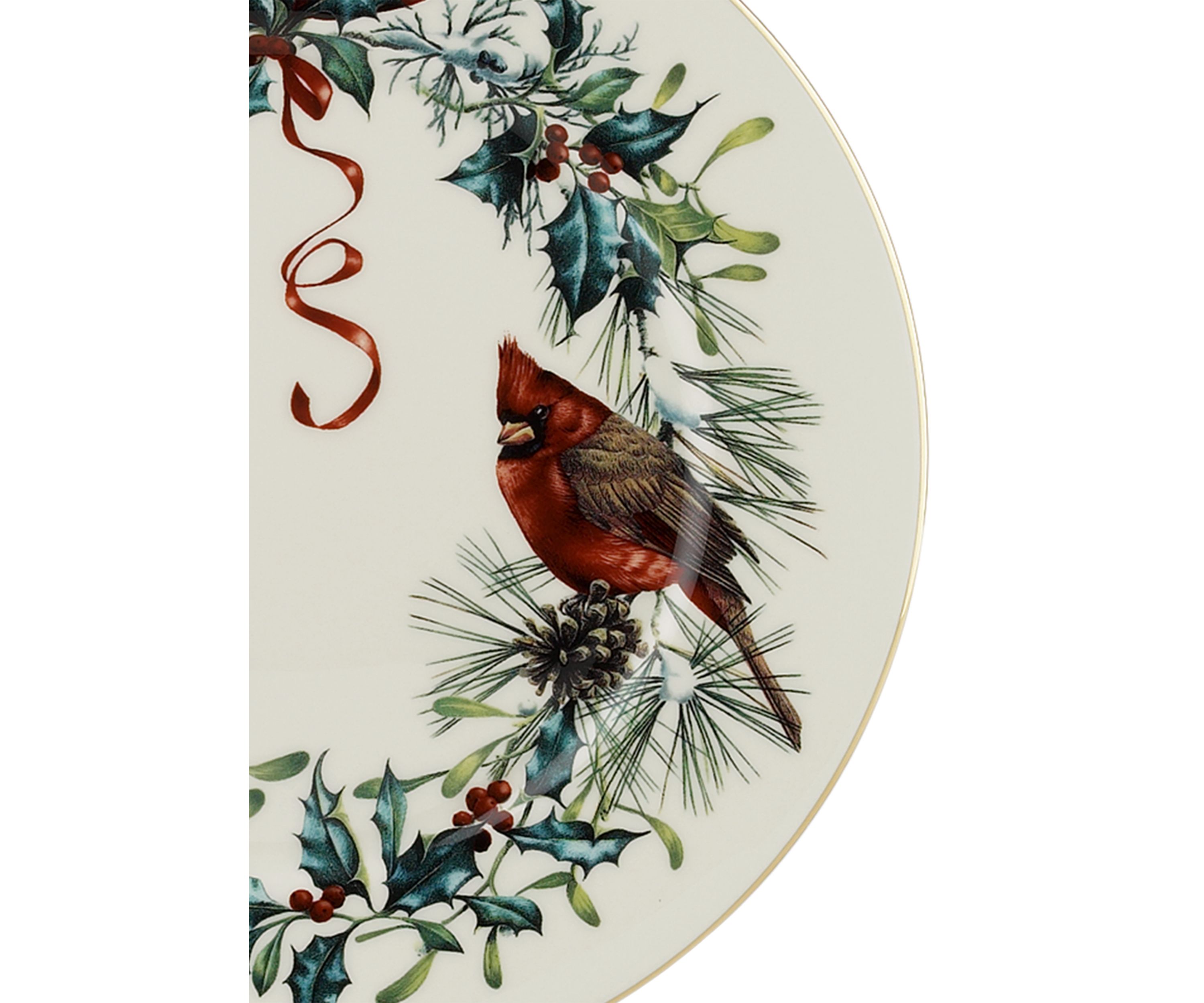 Winter Greetings Dinner Plate