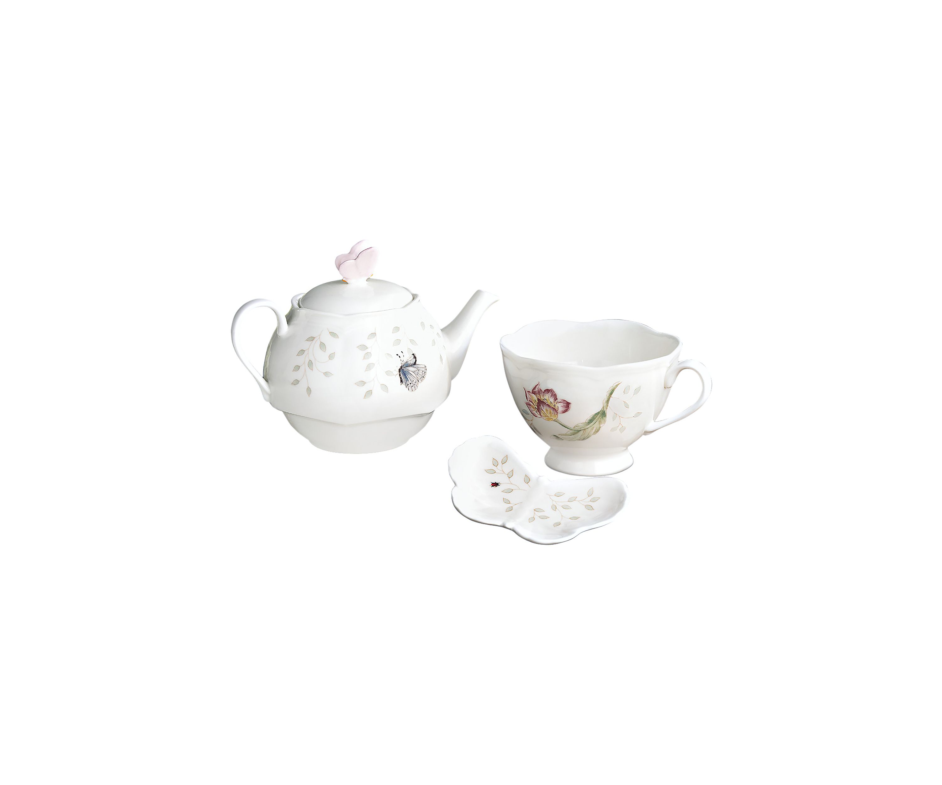Butterfly Meadow 3 Piece Tea Set