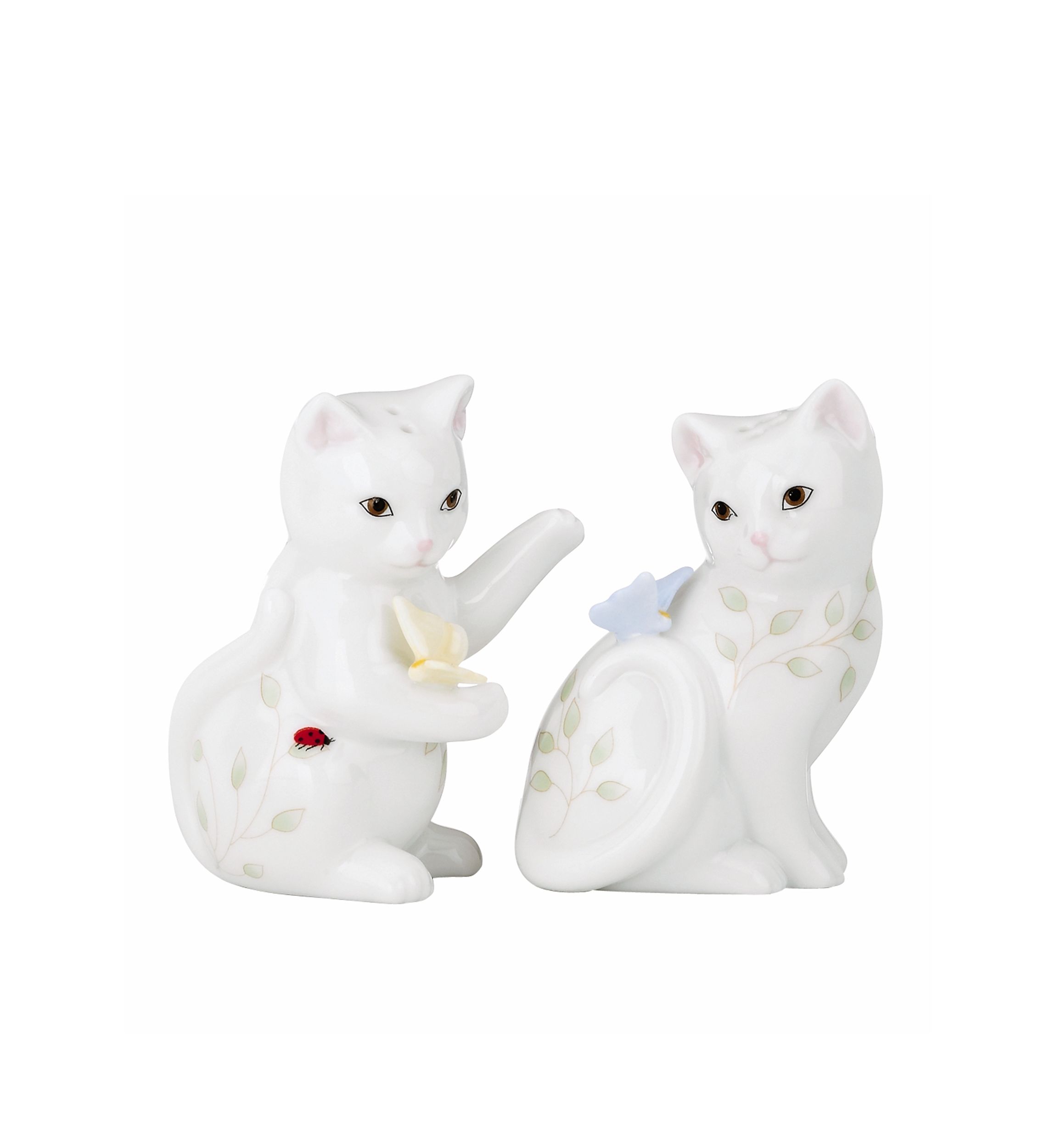 Butterfly Meadow Kitten Salt & Pepper Shaker