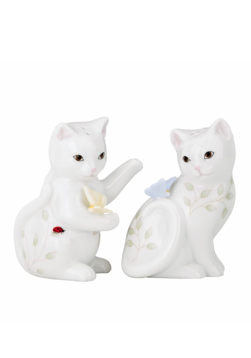Butterfly Meadow Kitten Salt & Pepper Shaker