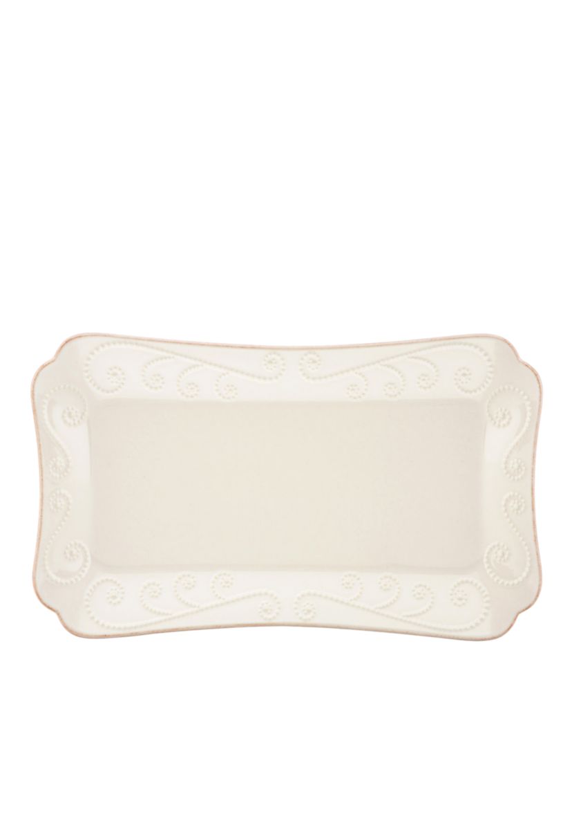 French Perle White Hors doeuvres Tray