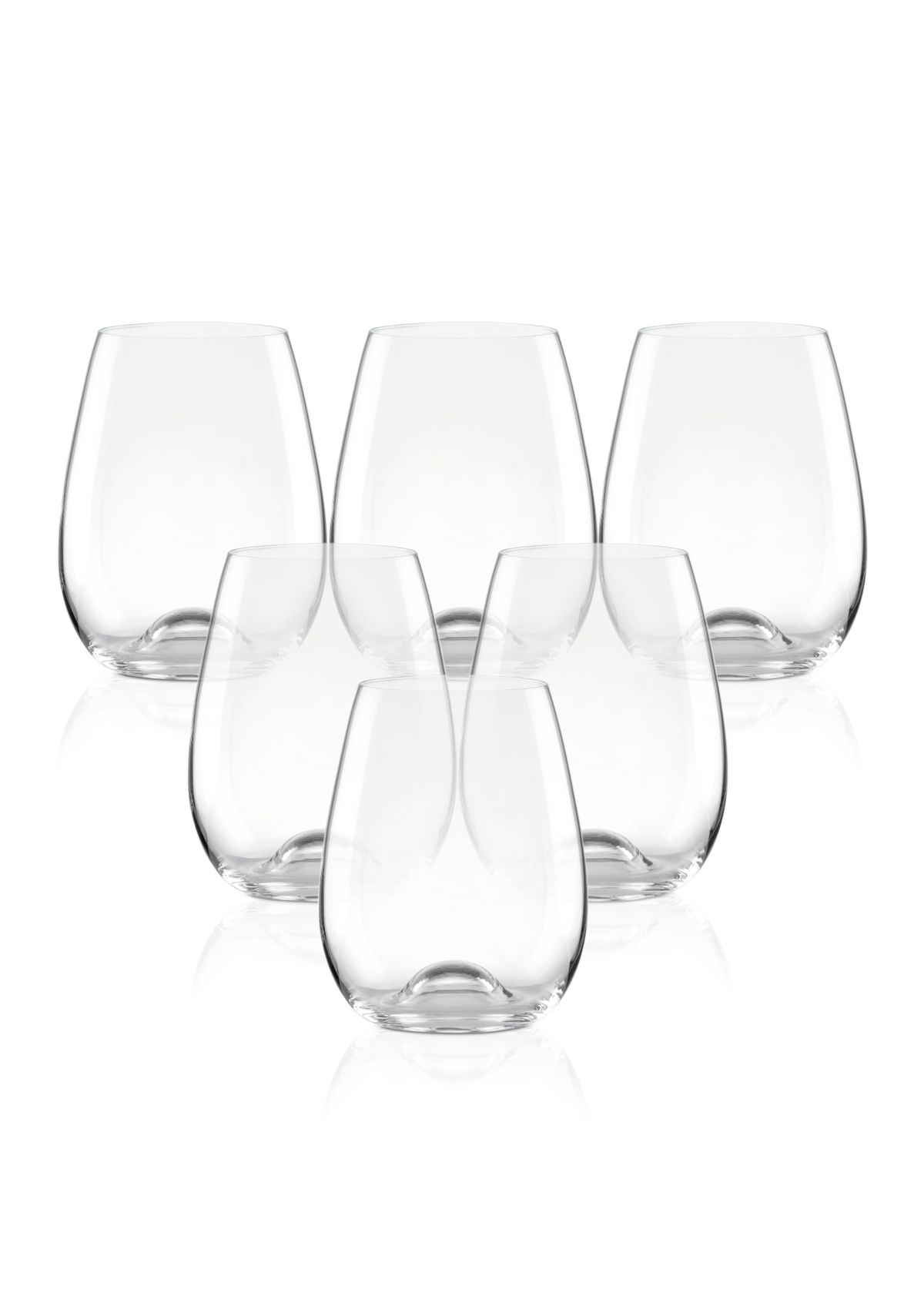 Tuscany Classics Stemless Wine Glasses - Set of 6