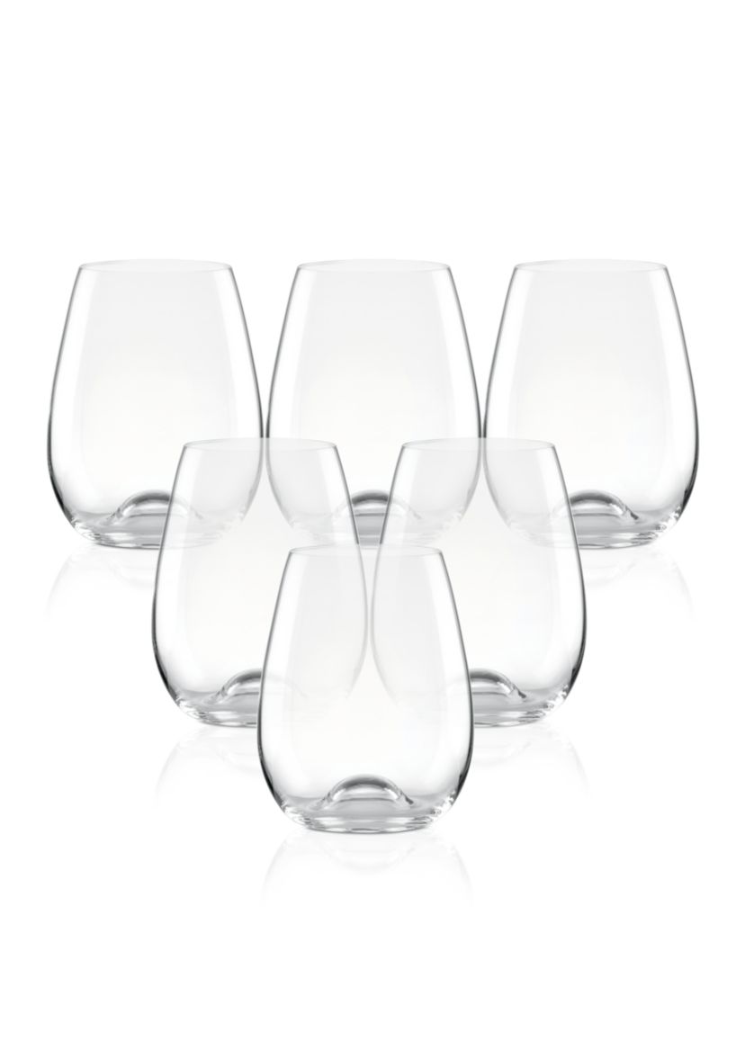 Tuscany Classics Stemless Wine Glasses - Set of 6