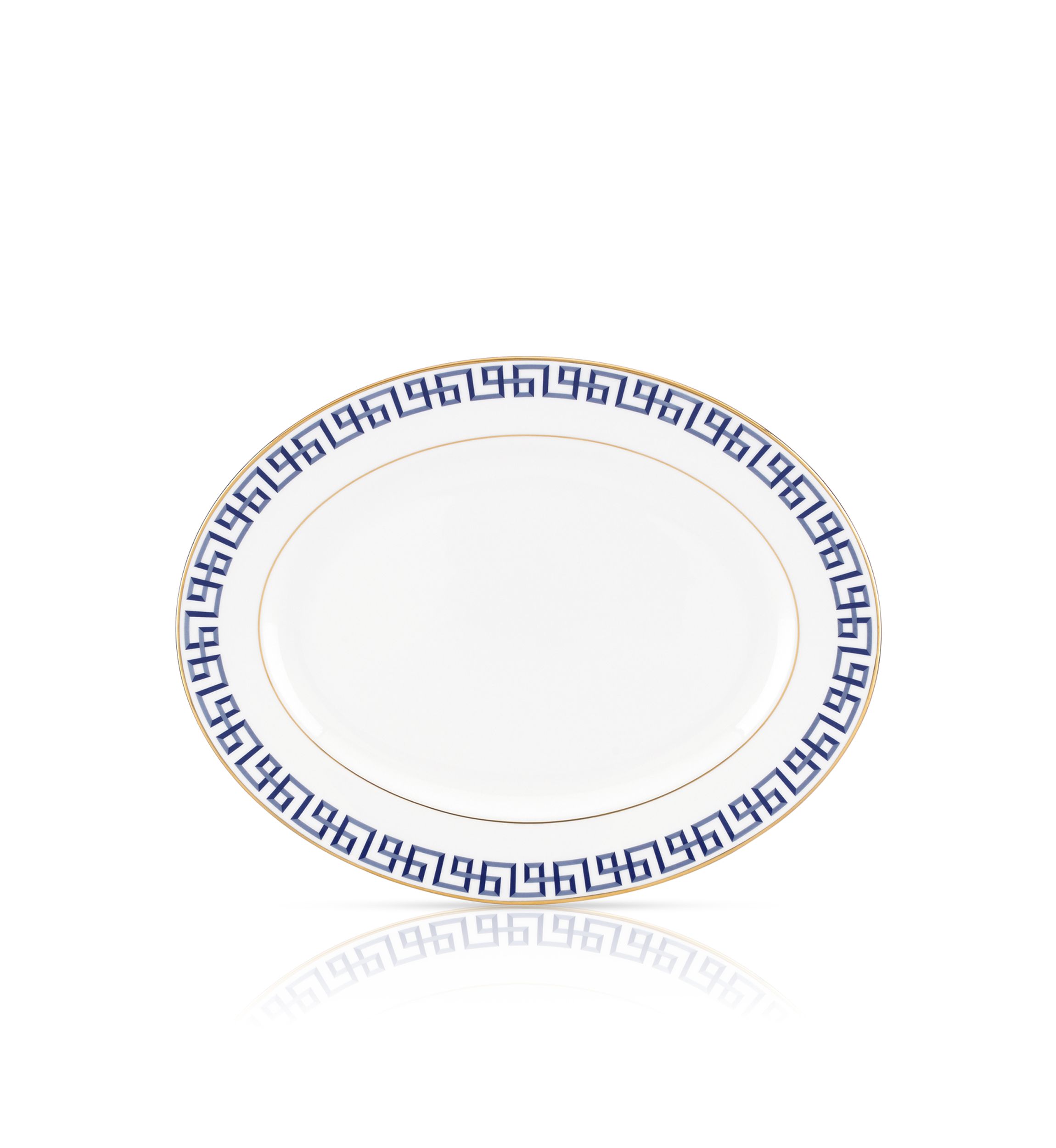 Gluckstein Darius Gold Oval Platter