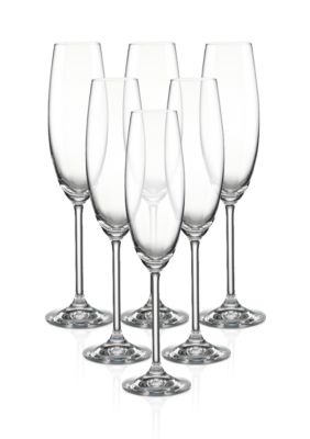 Tuscany Classics Flutes Set of 6 Champagne Glasses