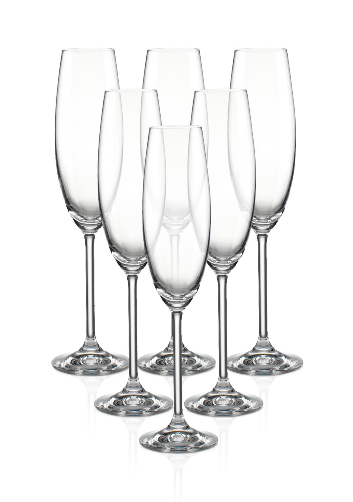 Tuscany Classics Flutes Set of 6 Champagne Glasses