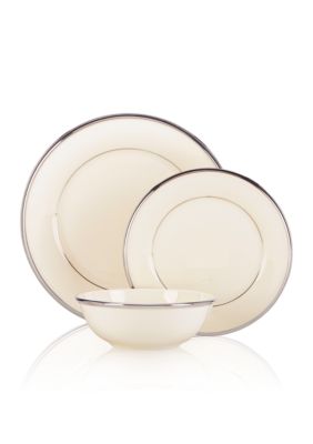 lenox solitaire 3 piece place setting online onl