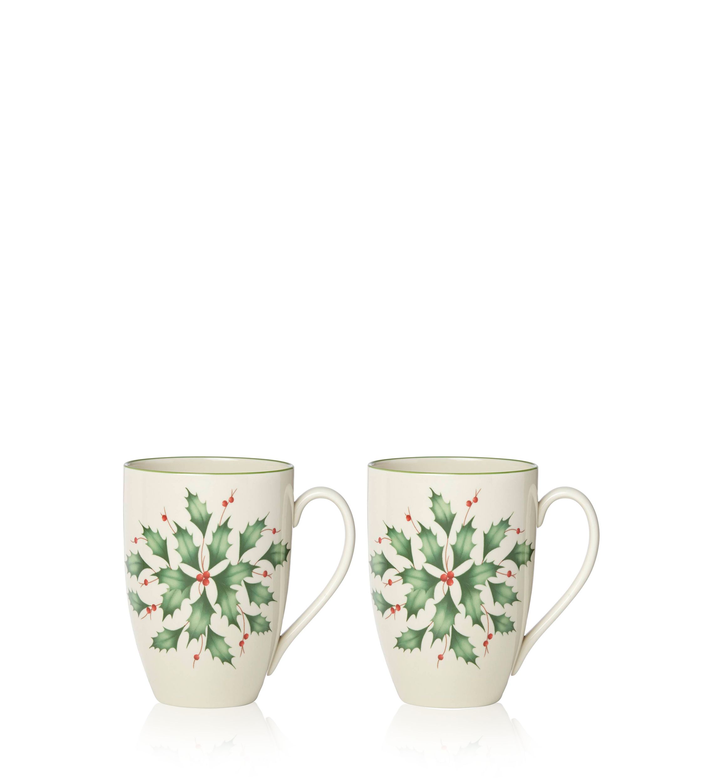 Holly Mug Set