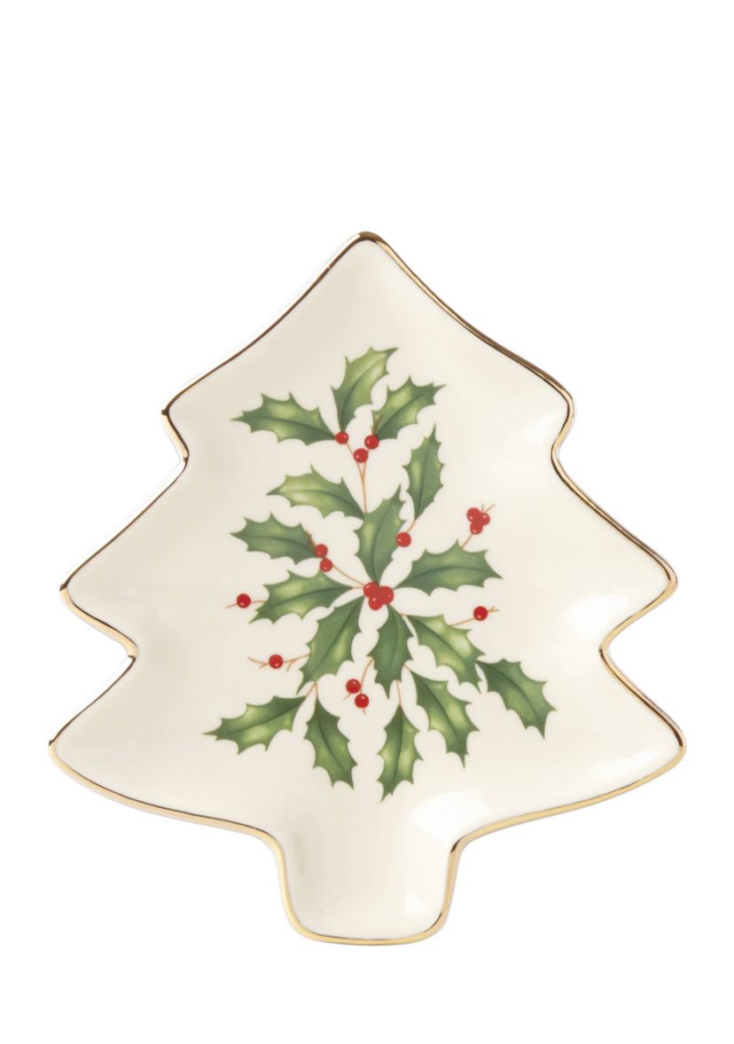 Holiday Tree Party Plate