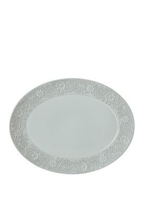 lenox chelse muse flowing floral oval platter