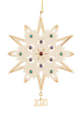 Lenox 2020 Snowflake hotsell Star Ornament w/ Gems