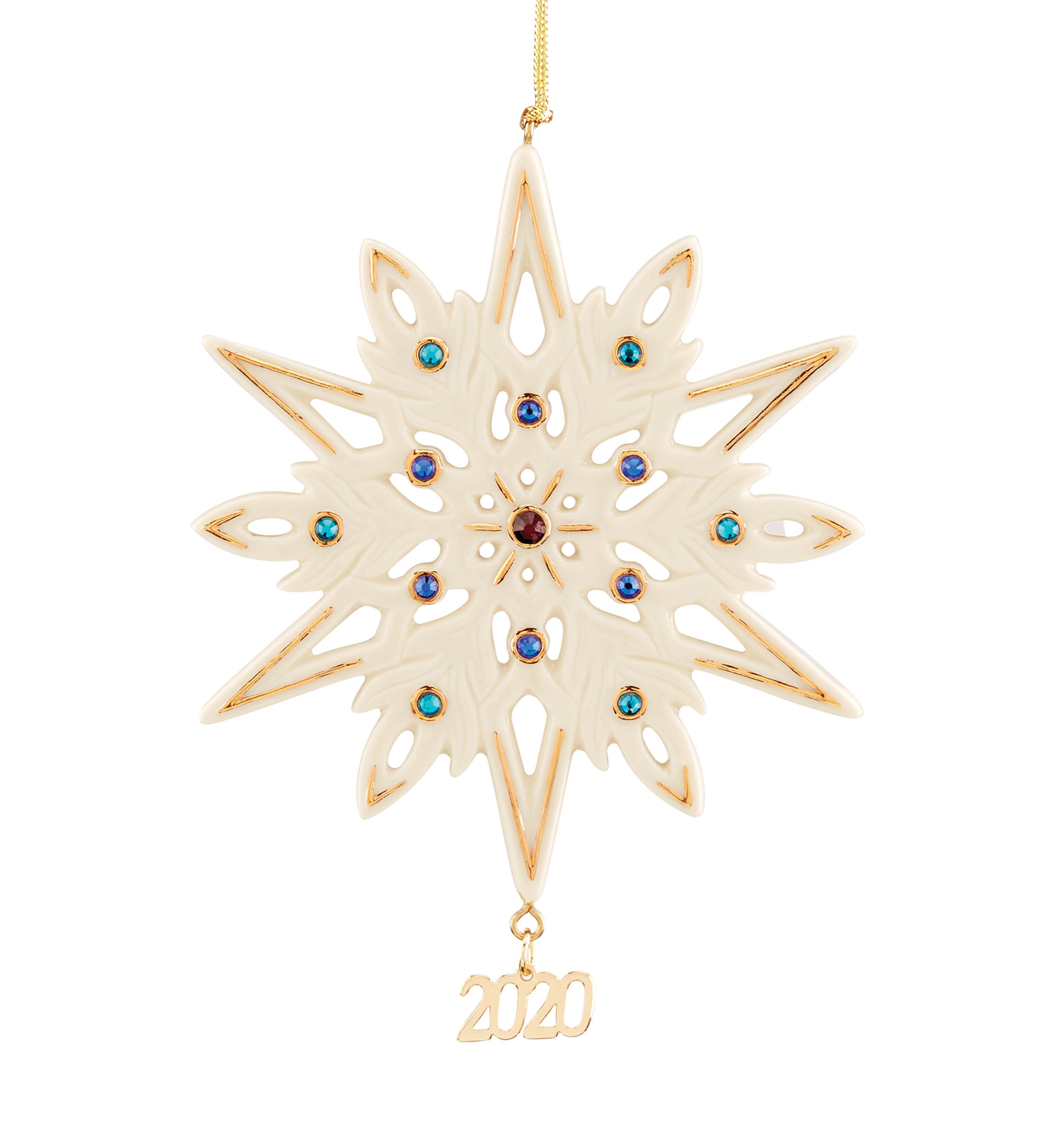 2020 Annual Gemmed Snowflake Ornament
