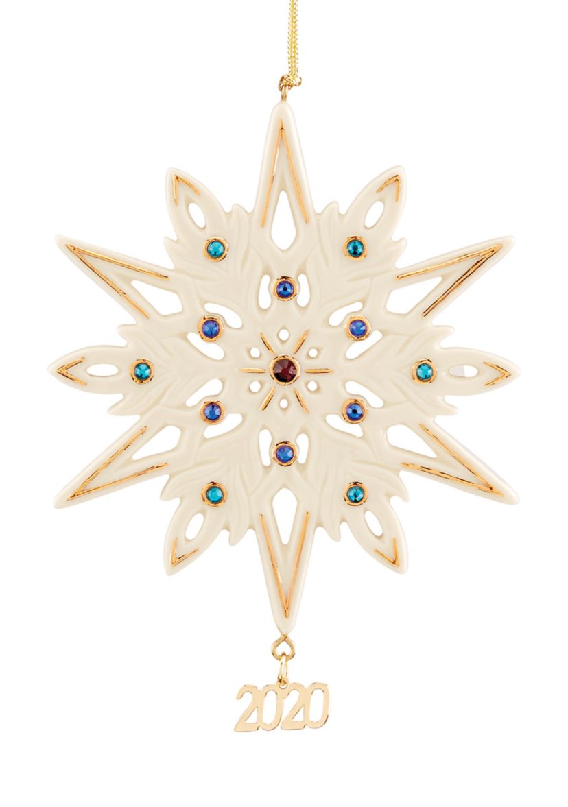2020 Annual Gemmed Snowflake Ornament