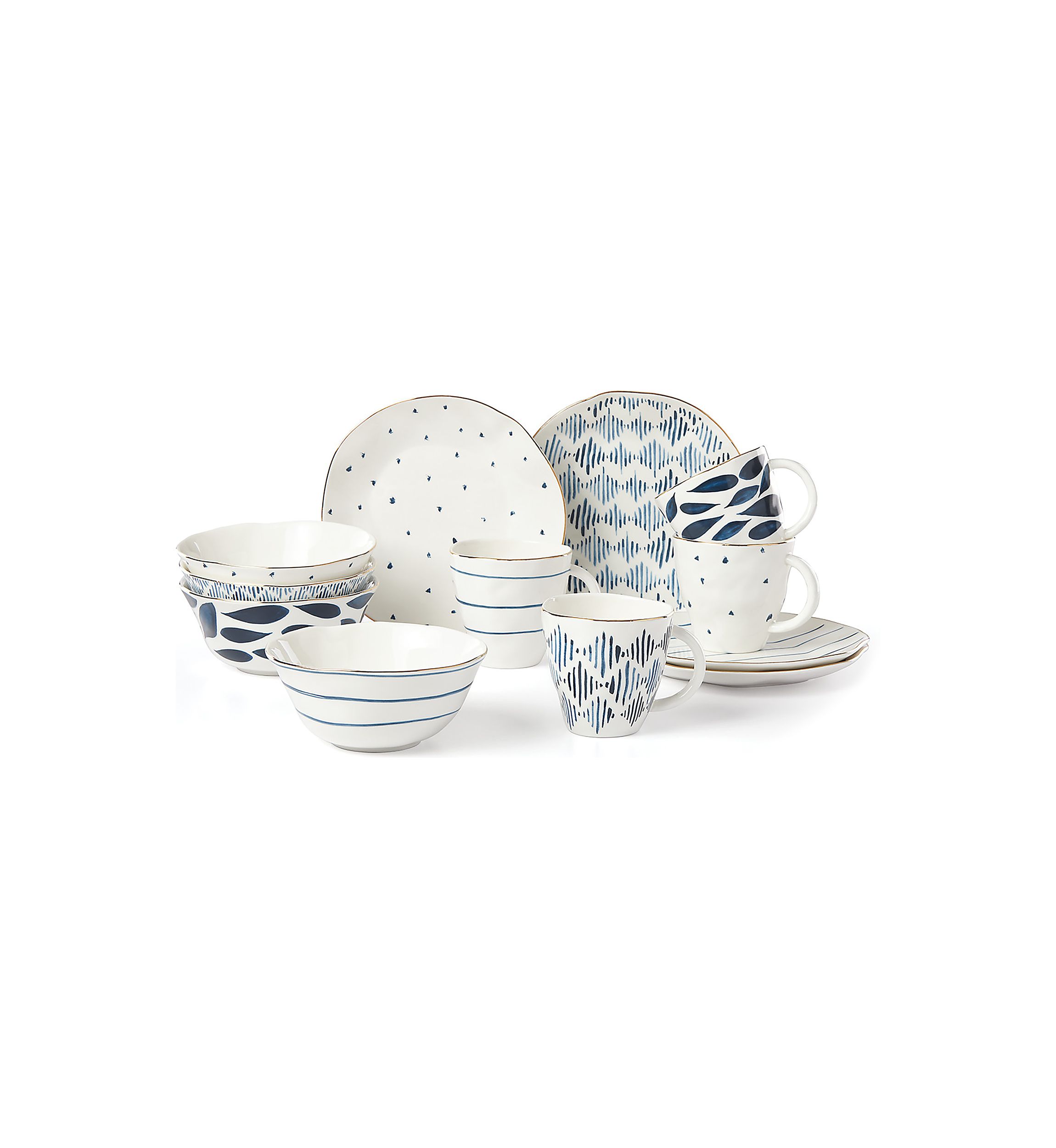 Blue Bay 12 Piece Dessert Set