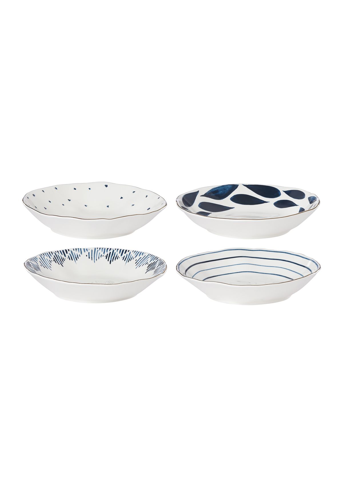 Blue Bay Set of 4 Pasta Bowls