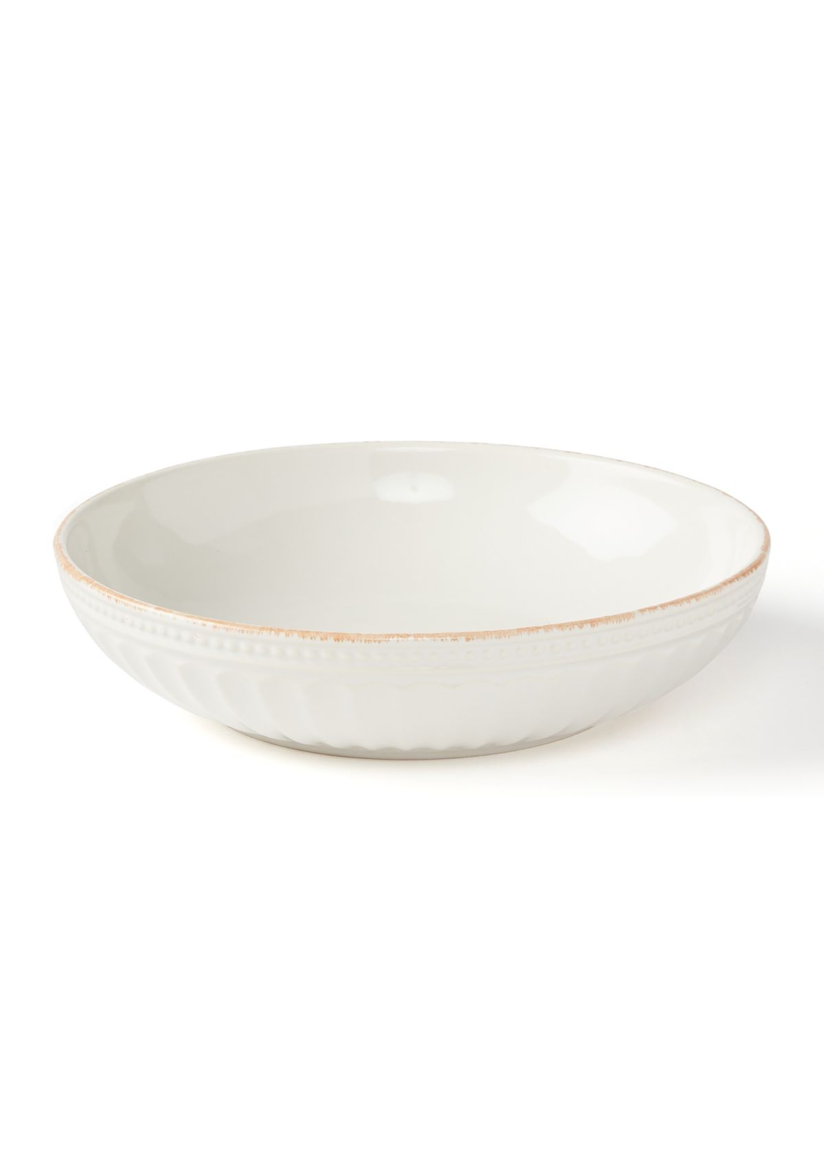 French Perle Groove Pasta Bowl