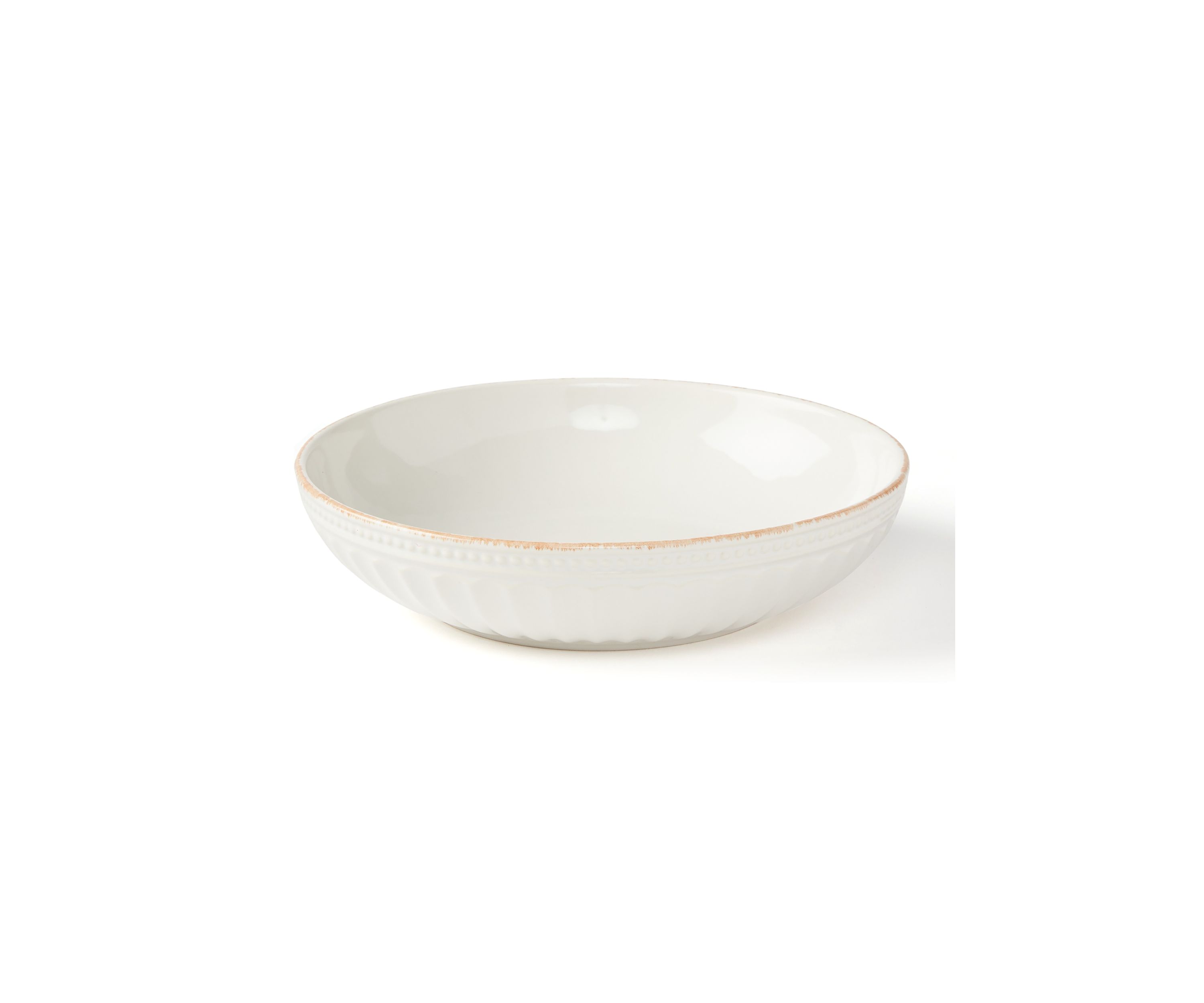 French Perle Groove Pasta Bowl