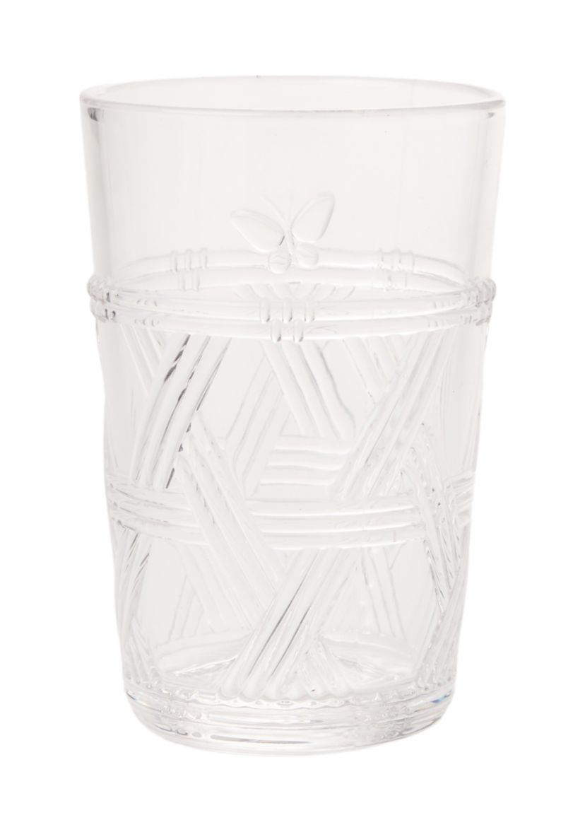 Butterfly Meadow Clear Glasses - Set of 4
