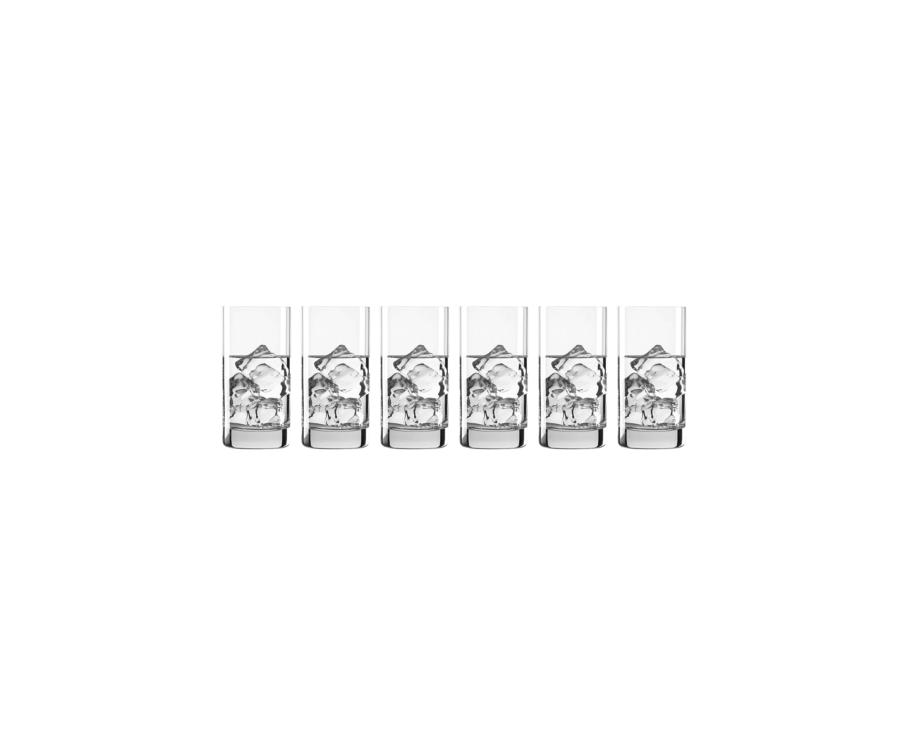 Tuscany Classics Cylinder Highball Glasses - Set of 6
