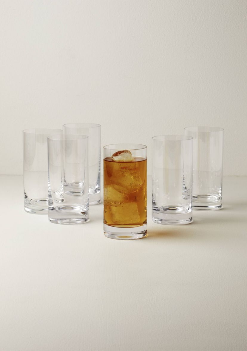 Tuscany Classics Cylinder Highball Glasses - Set of 6