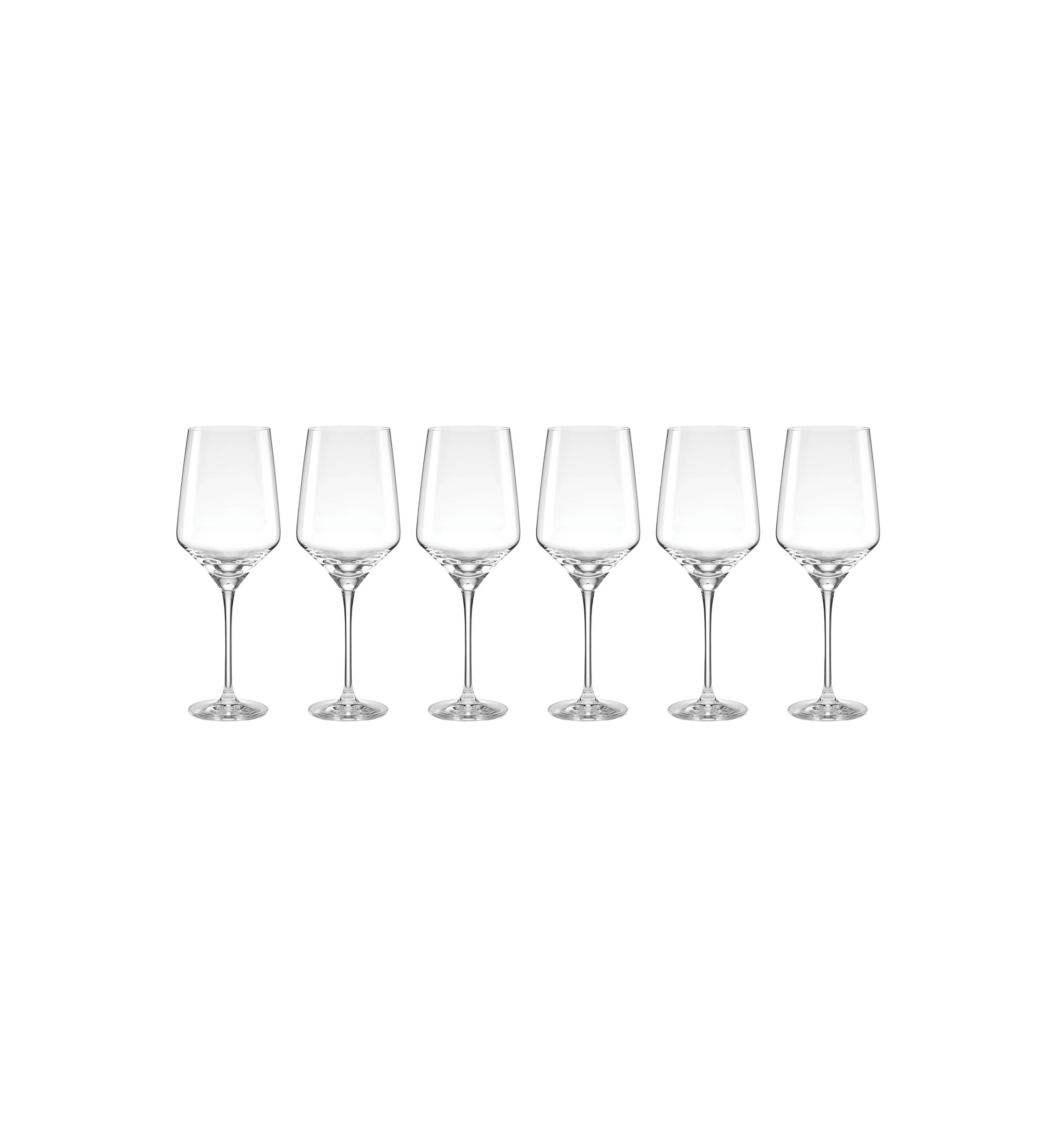 Set of 6 Tuscany Classics Angled Wine Glasses