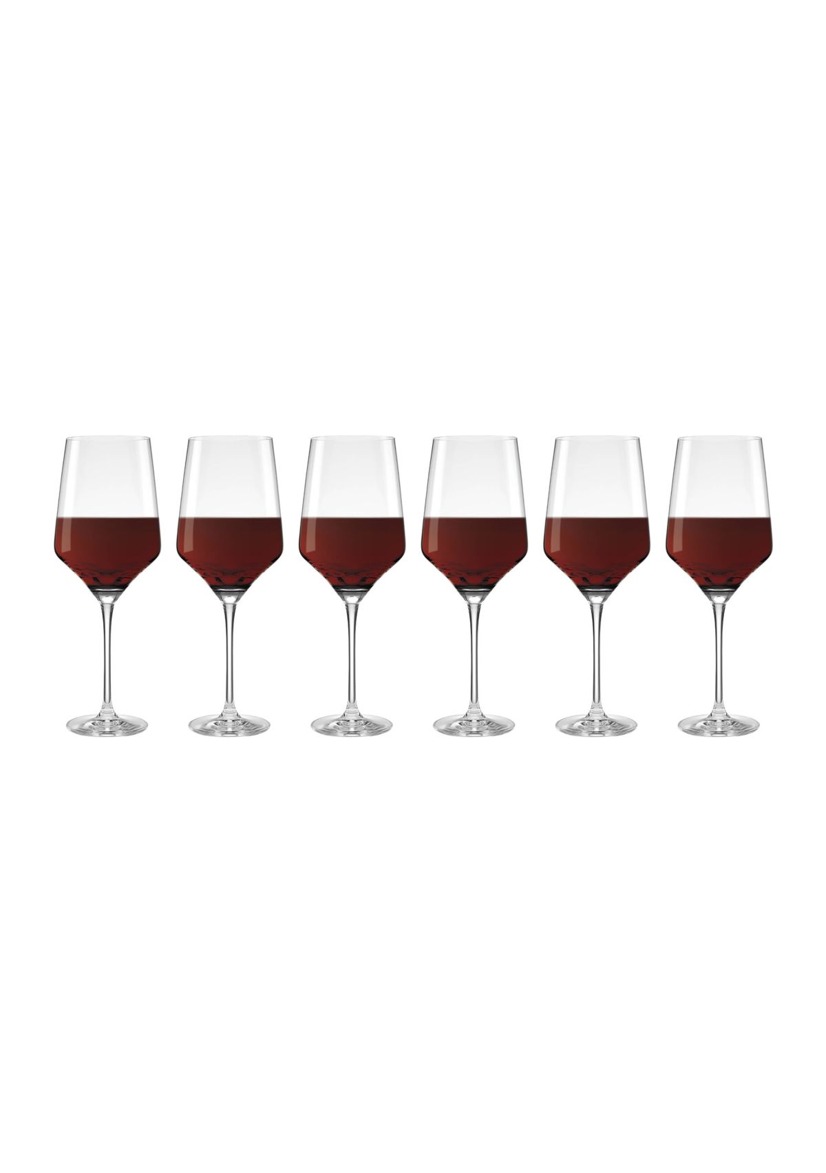 Set of 6 Tuscany Classics Angled Wine Glasses