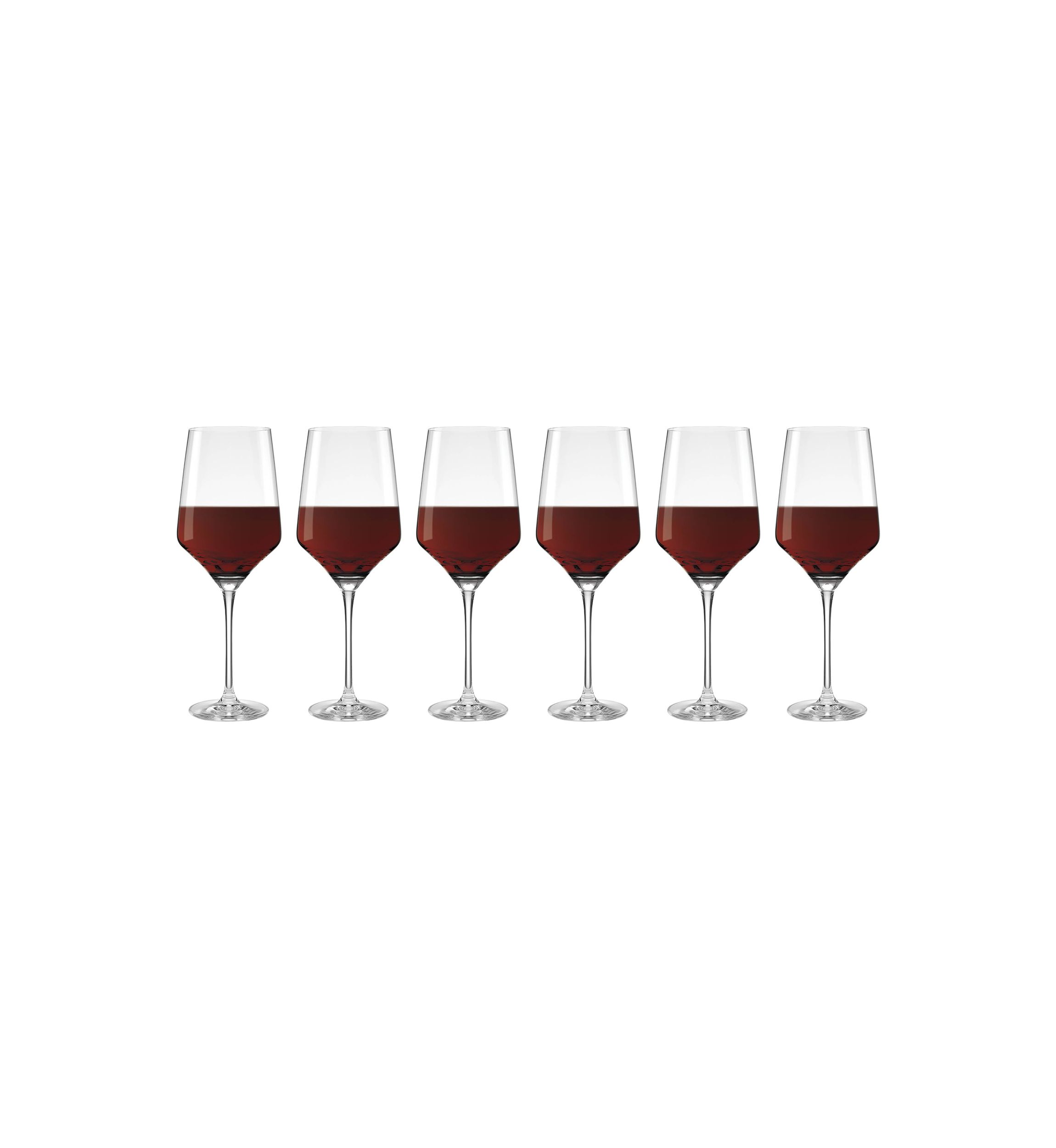 Set of 6 Tuscany Classics Angled Wine Glasses